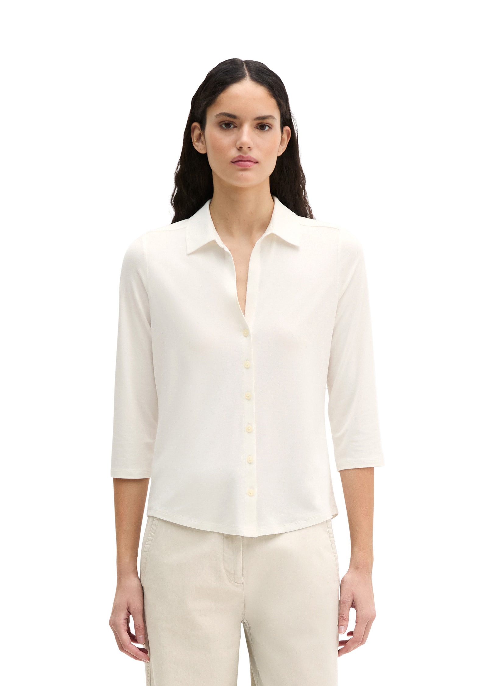 Marc OPolo Langarmshirt "aus LENZING™ ECOVERO™" günstig online kaufen