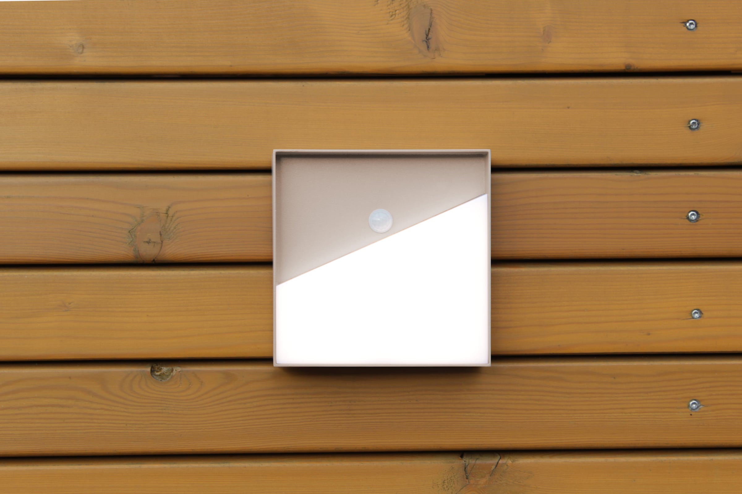 ECO-LIGHT LED Außen-Wandleuchte »LED-Wandleuchte MEG + PIR«, 1 flammig, Leuchtmittel LED-Board | LED fest integriert, Akku-Licht für Innen & Außen
