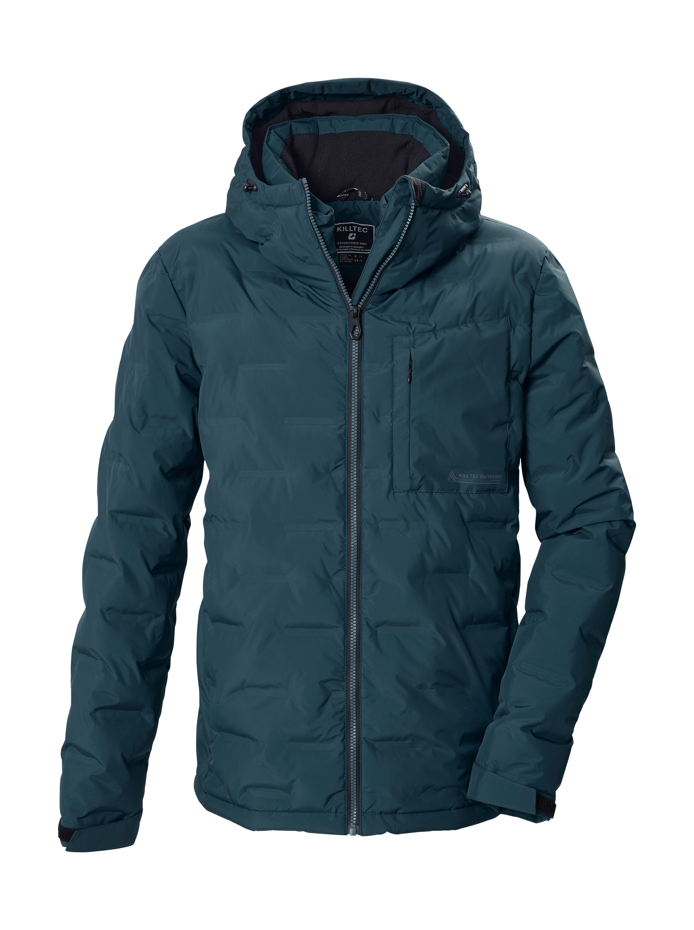 Killtec Steppjacke "KOW 5 MN QLTD JCKT" Winddichte, wasserabweisende Herren Steppjacke mit Teflon EcoElite™