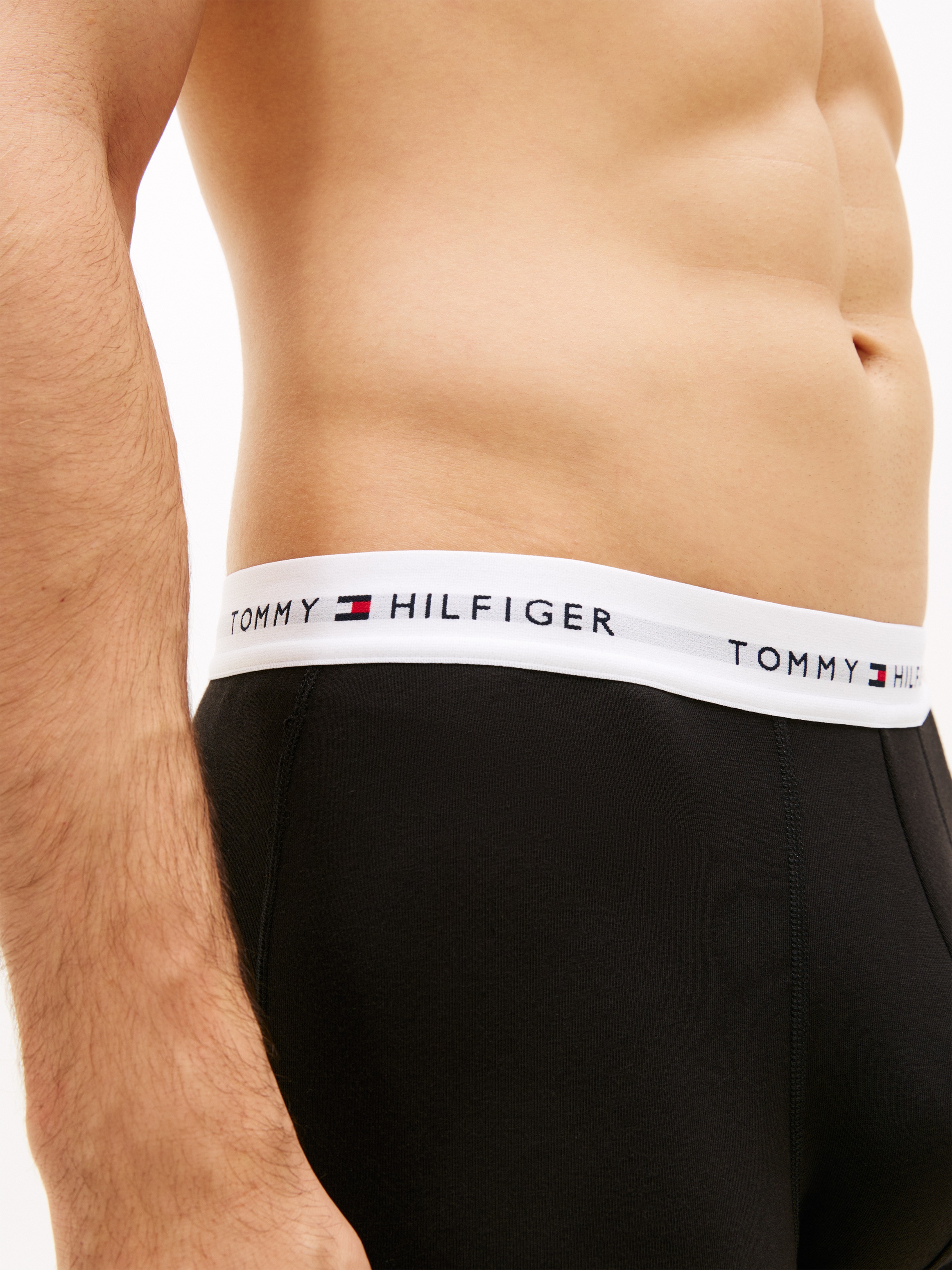 Thumbnail - Tommy Hilfiger Underwear Trunk 7 Stk. Körpernahe Passform mit elastischem Bund