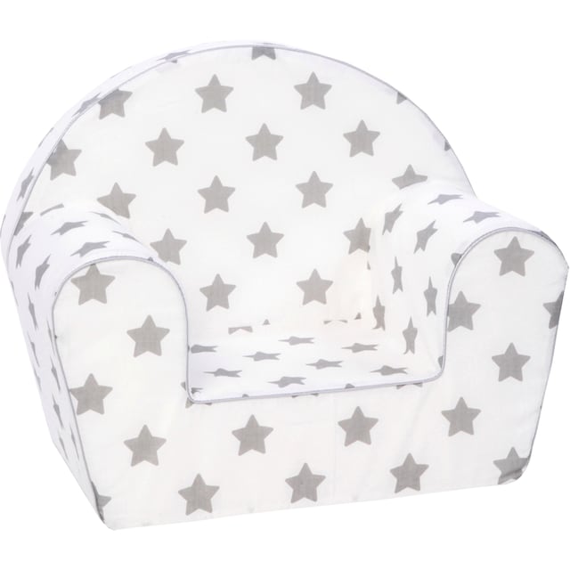 Knorrtoys® Sessel »White Grey Stars«, für Kinder; Made in Europe | BAUR