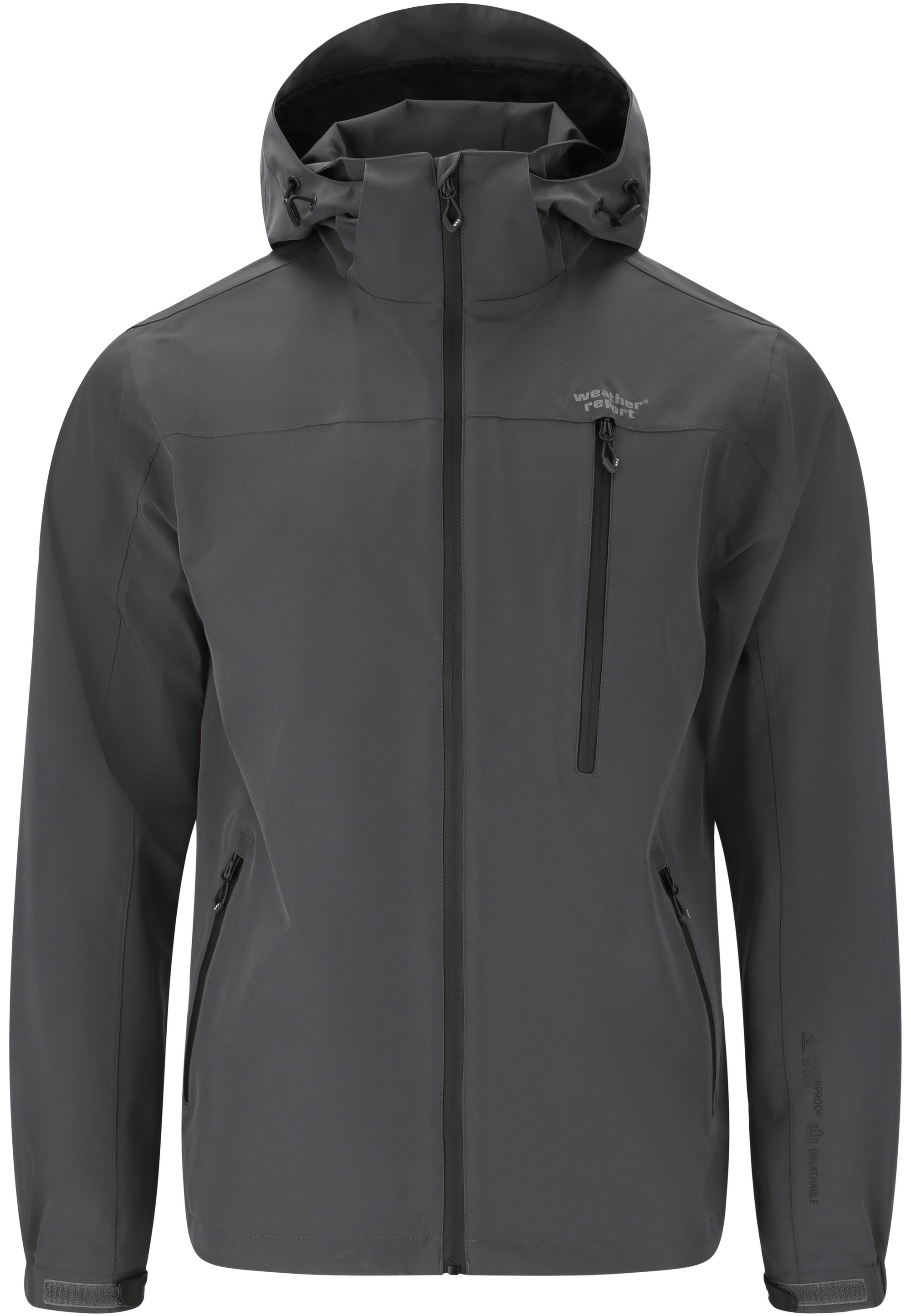 Thumbnail - WEATHER REPORT Outdoorjacke "DELTON W-PRO15000" ist atmungsaktiv, wasser- und winddicht