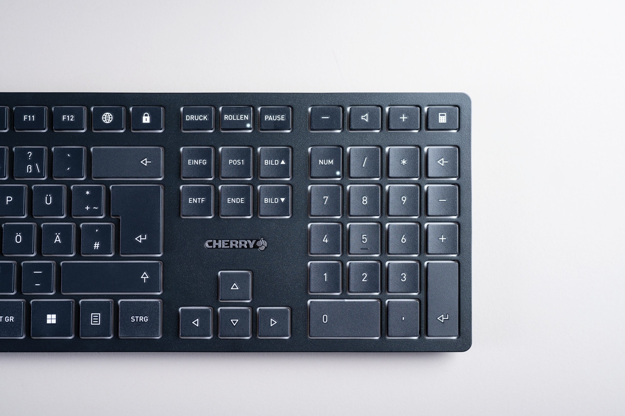 Cherry Tastatur »KW 9100 SLIM«