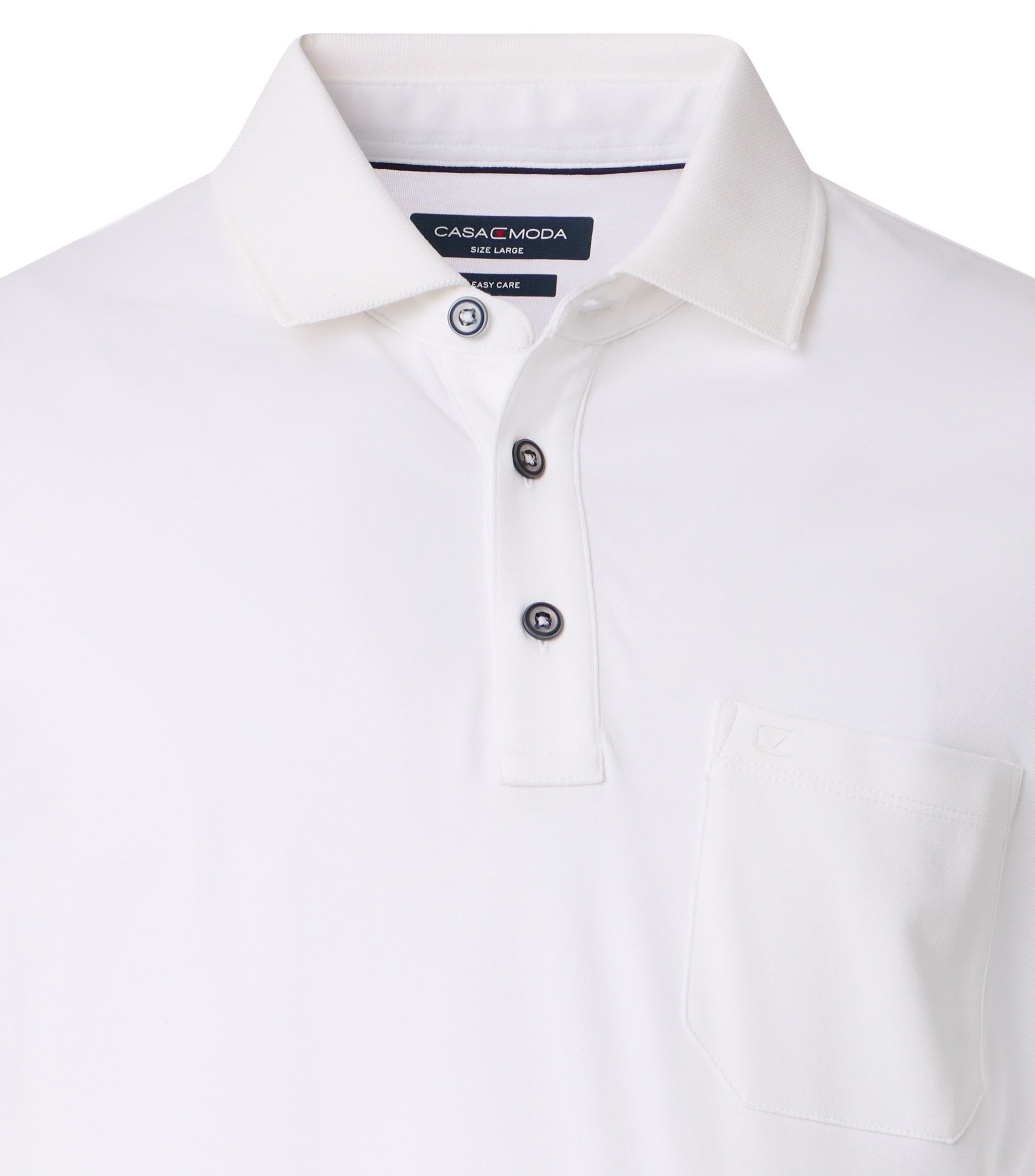 CASAMODA Poloshirt »CASAMODA Polo-Shirt uni«