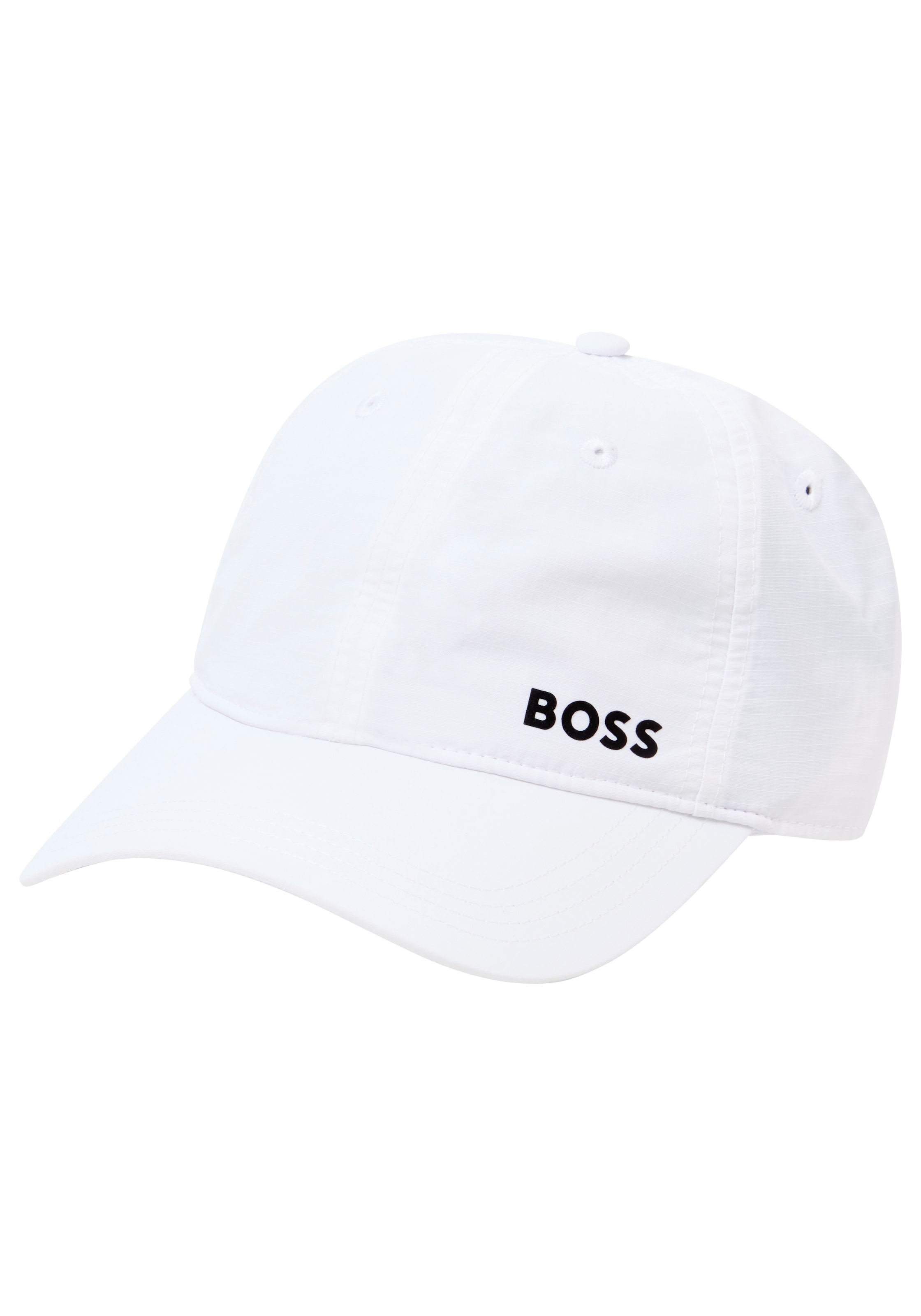 BOSS GREEN Fitted Cap "Lach-RS" Technical Sport Ripstop, UV-Protection, Weite verstellbar, unisex