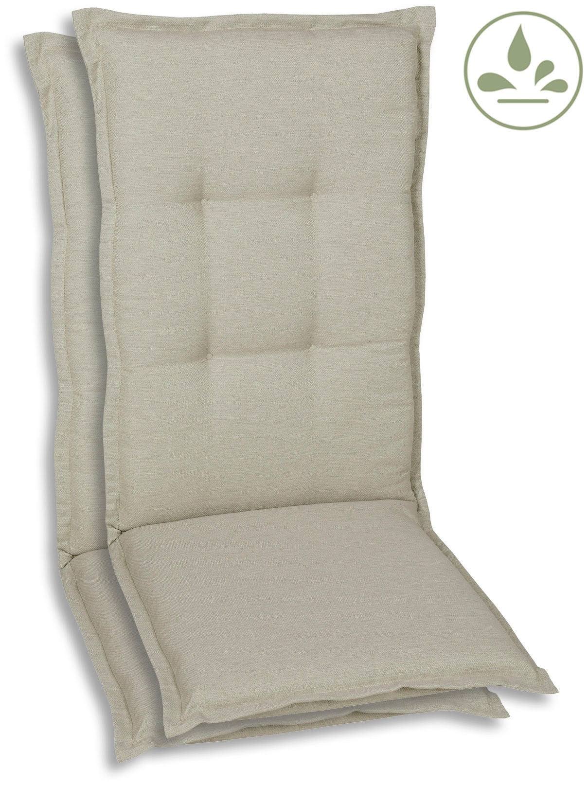 GO-DE Sesselauflage hoch, wasserabweisend günstig online kaufen