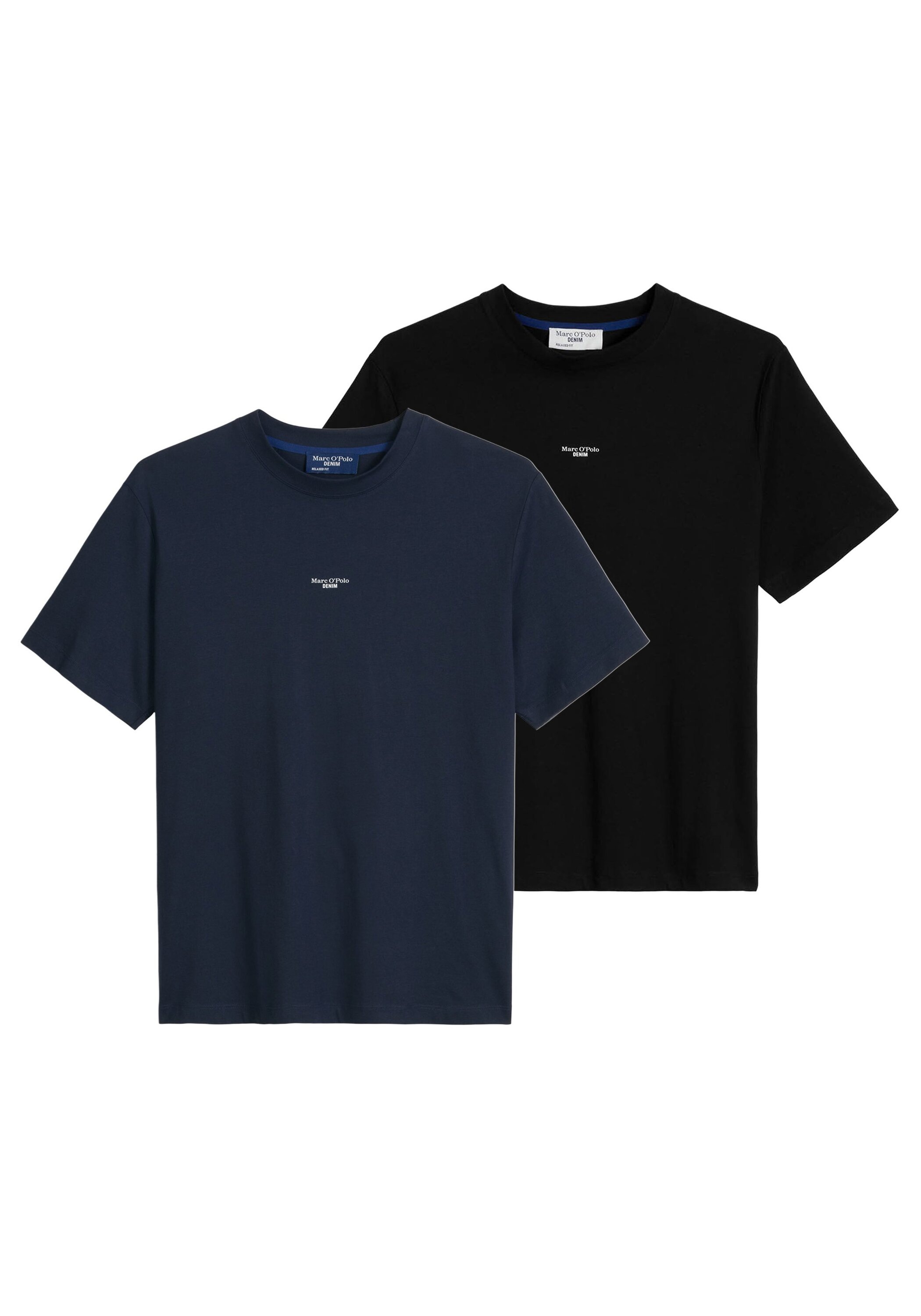 Marc OPolo DENIM T-Shirt "T-Shirt T-Shirt, SSL, Logo Print, Relax 2er Pack" 2