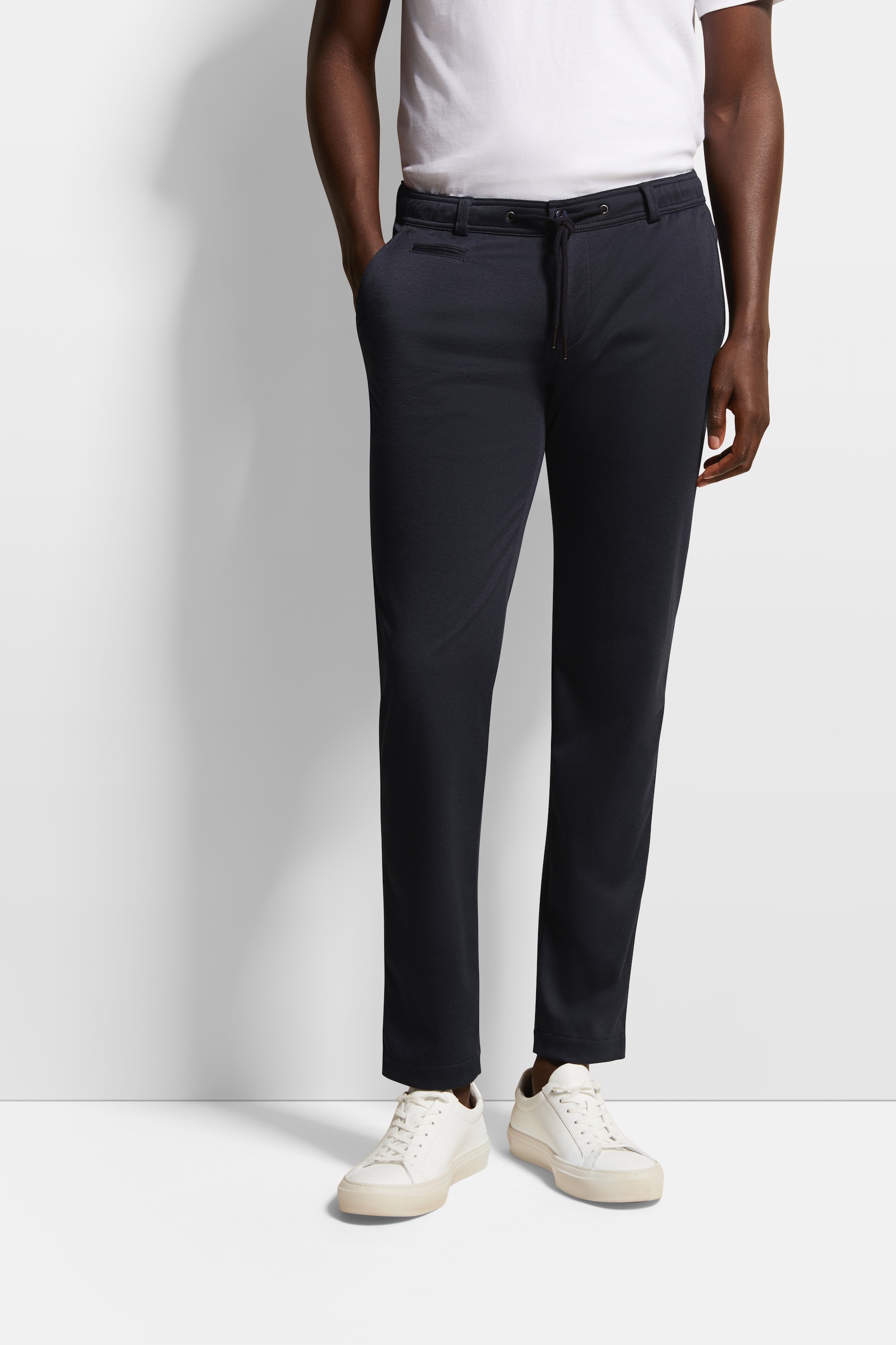 bugatti Chinohose "Flexcity-Stretch" mit Kordelzug günstig online kaufen