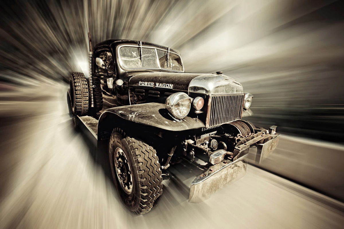 Papermoon Fototapete "Oldtimer"