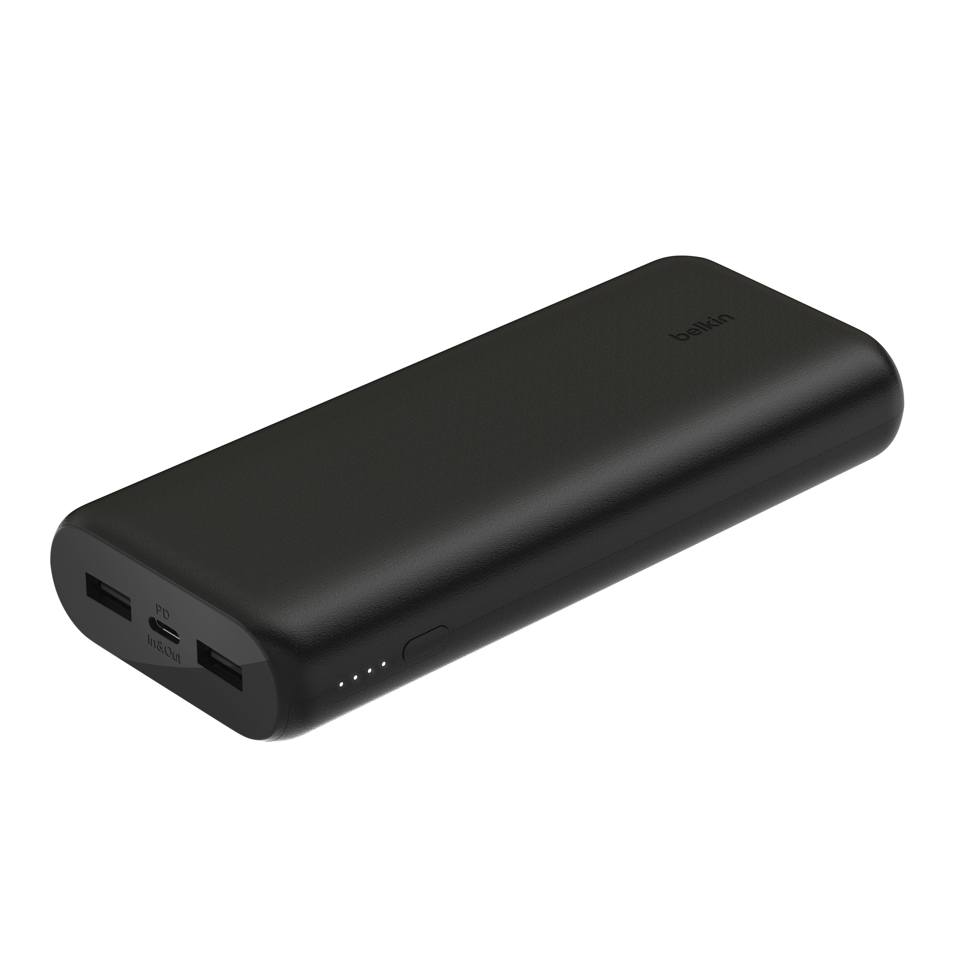 Belkin Powerbank »BOOSTCharge 3-Port Compact Power Bank mit 20.000 mAh und PD 20W«, Belkin Kompakte 3-Port Powerbank 20.000 mAh inkl. USB-C Kabel, 20000 mAh, inklusive USB-C Kabel