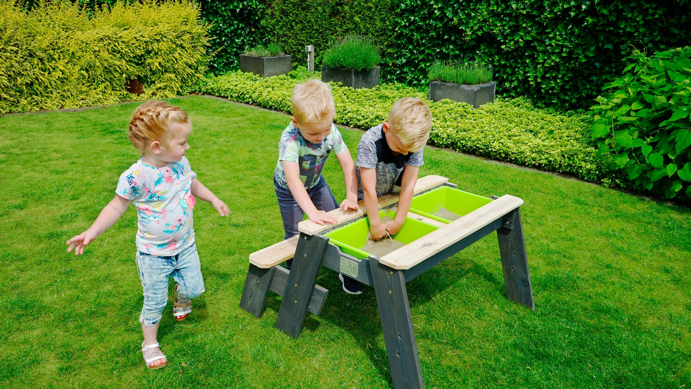EXIT Spieltisch »Aksent«, mit 1 Bank; FSC® - schützt Wald - weltweit
