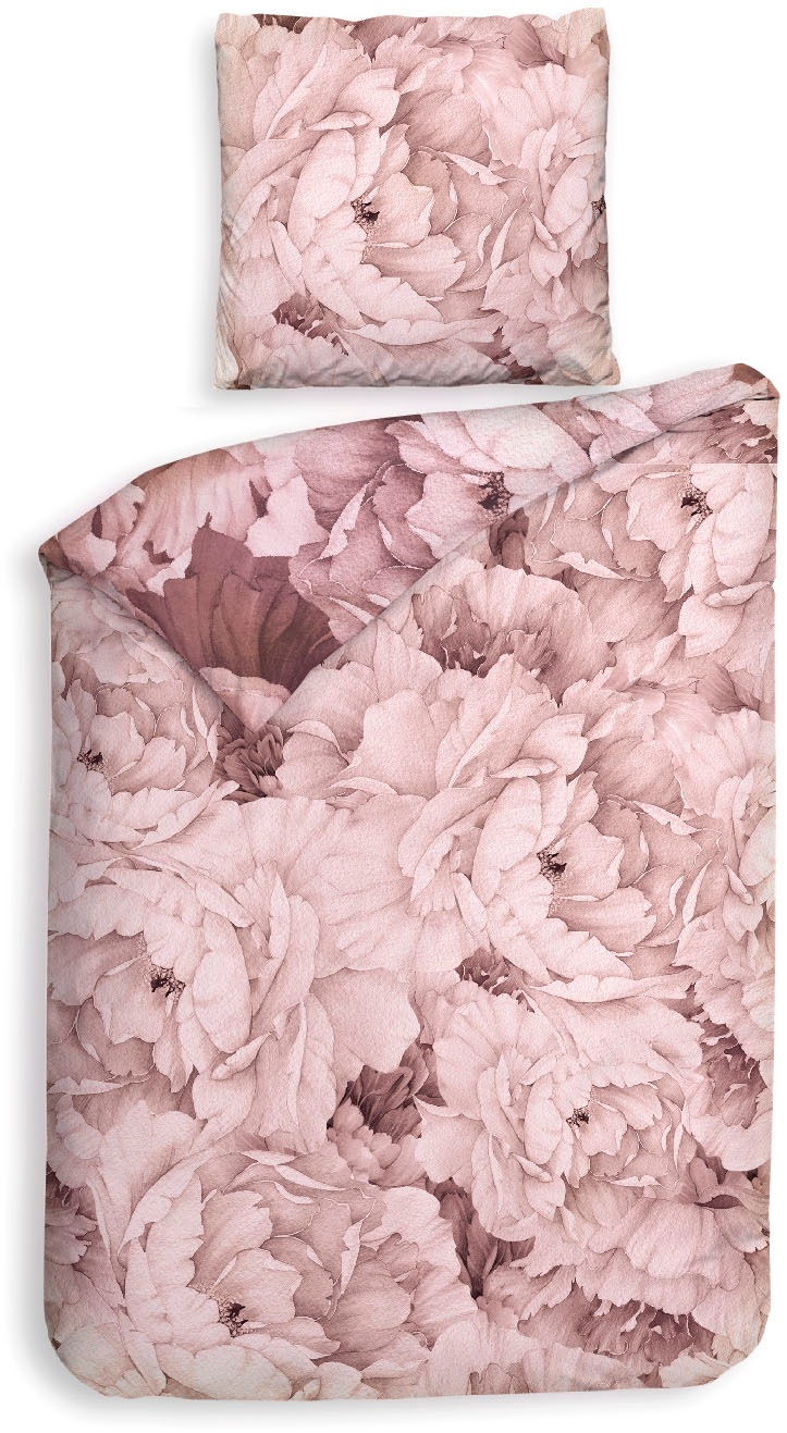 Heckett & Lane Bettwäsche »Wade«, Blumen Design, 100% Baumwolle ab 135x200 cm.