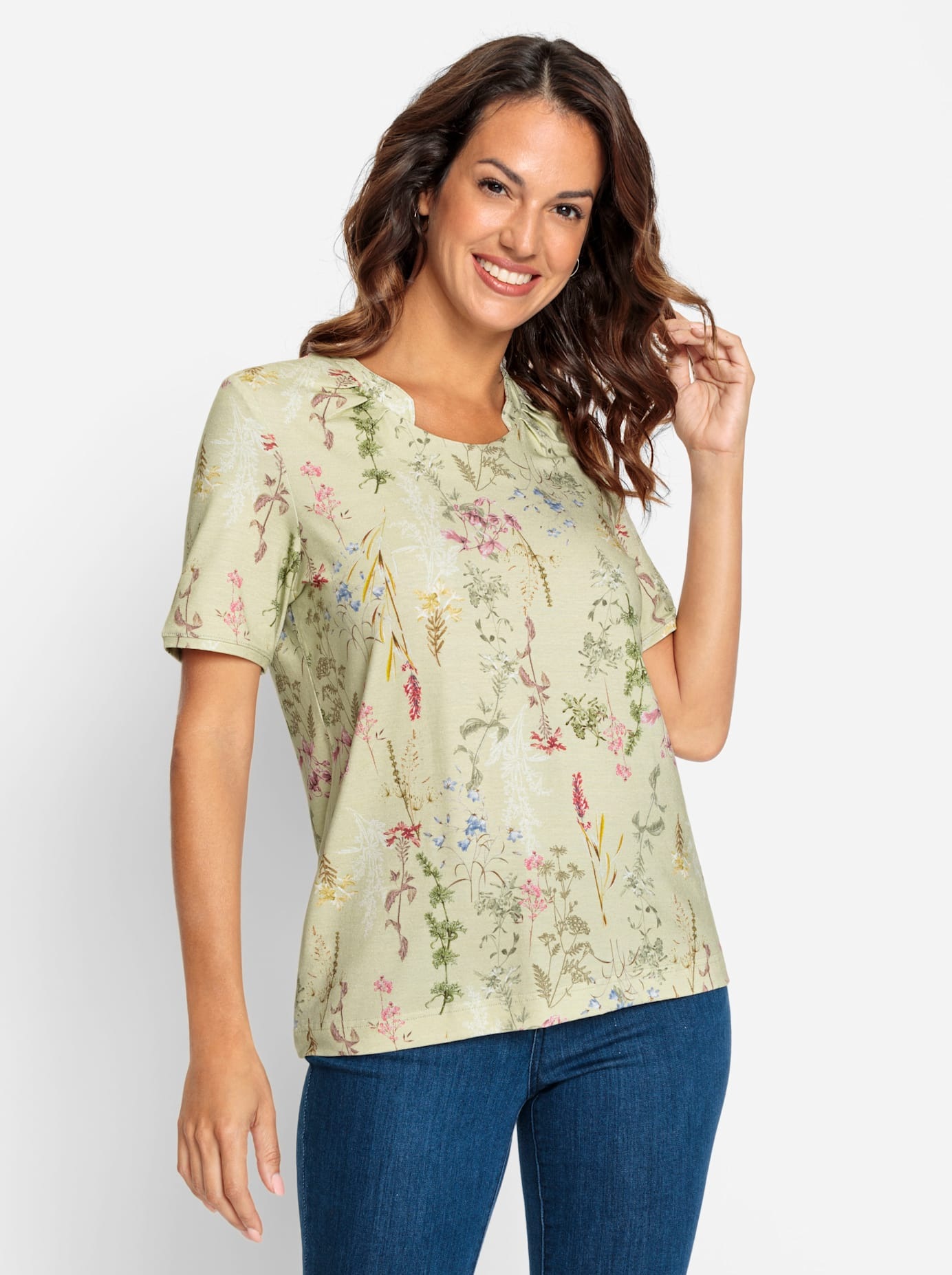 Inspirationen Kurzarmshirt "Shirt" 1 Stk. tlg. günstig online kaufen