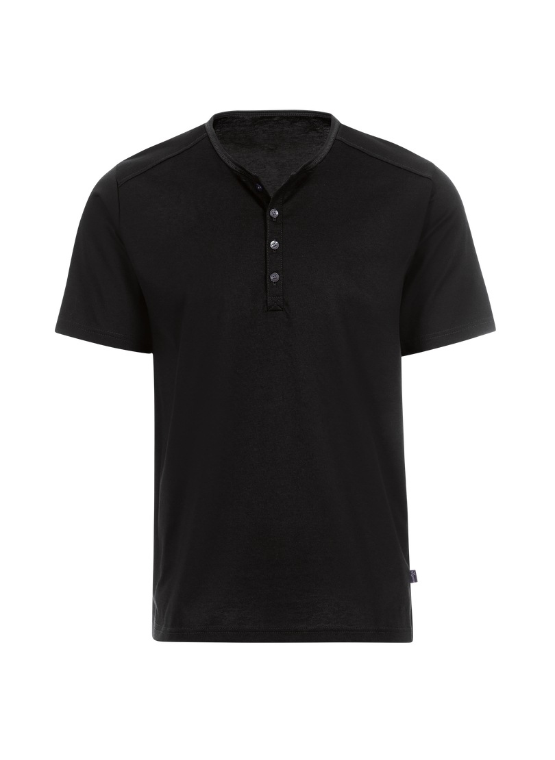 Trigema T-Shirt "TRIGEMA T-Shirt mit Knopfleiste DELUXE Baumwolle", (1 tlg. günstig online kaufen