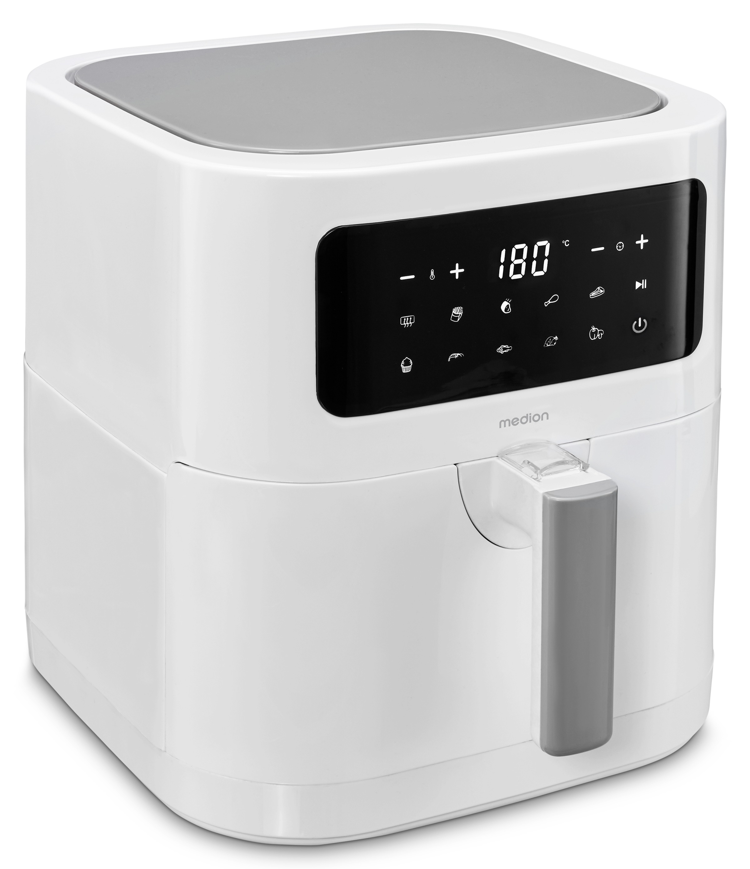 Medion Heißluftfritteuse "MD 11740 E40 XL" 2000 W digitales Bedienfeld, 9 A günstig online kaufen