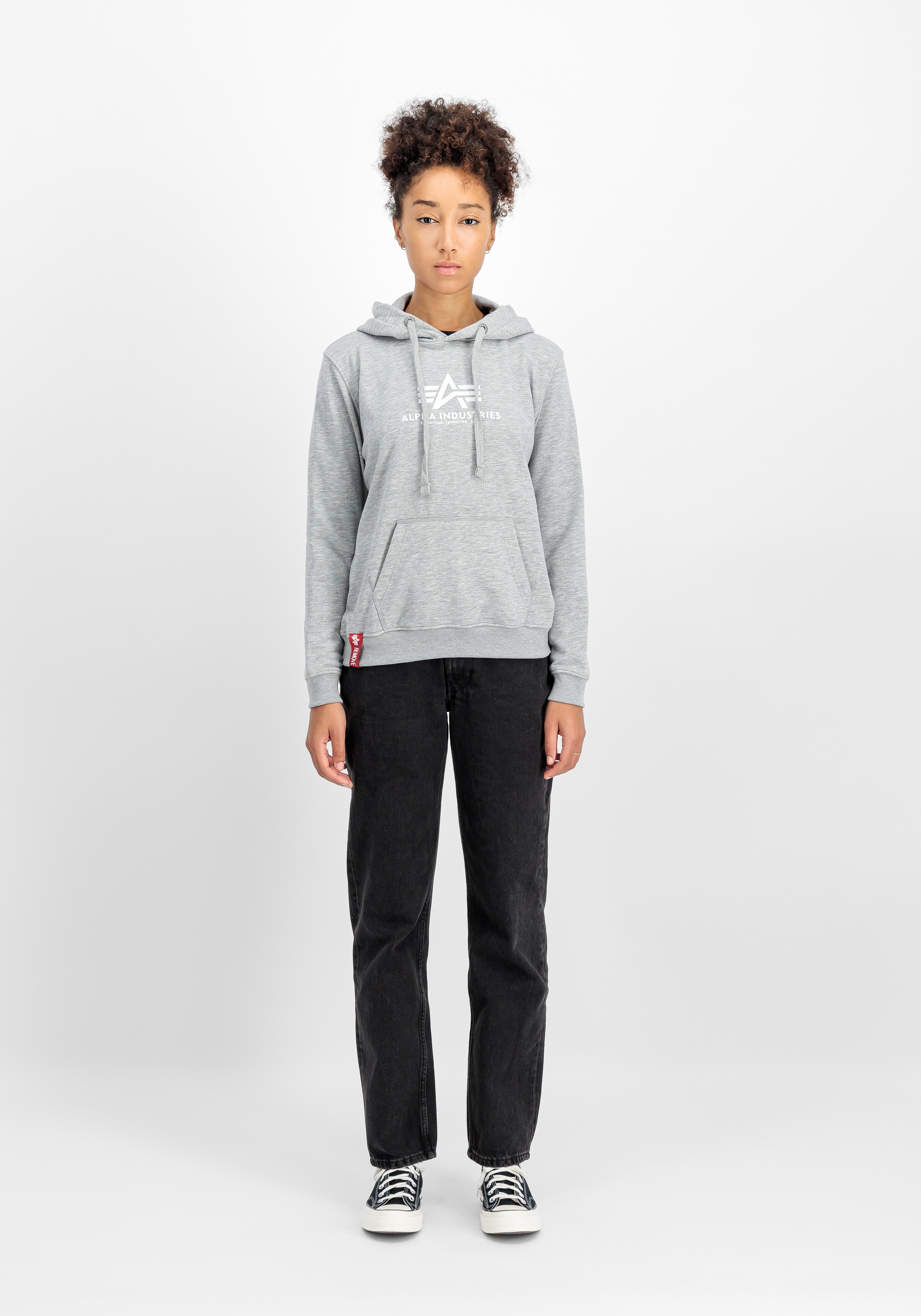 Thumbnail - Alpha Industries Hoodie "New Basic Hoodie BL W"