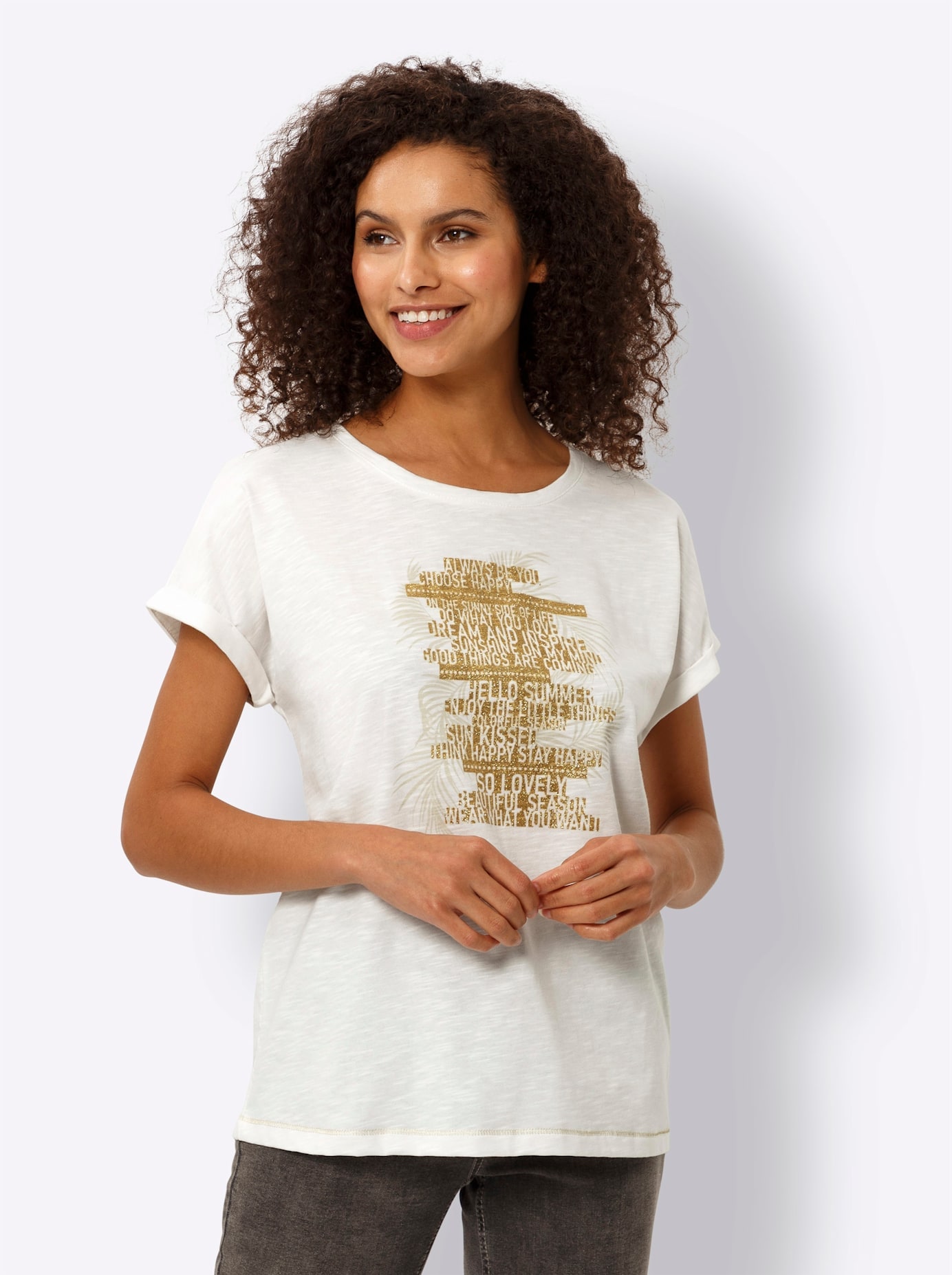 heine T-Shirt »Shirt«, (1 tlg.)
