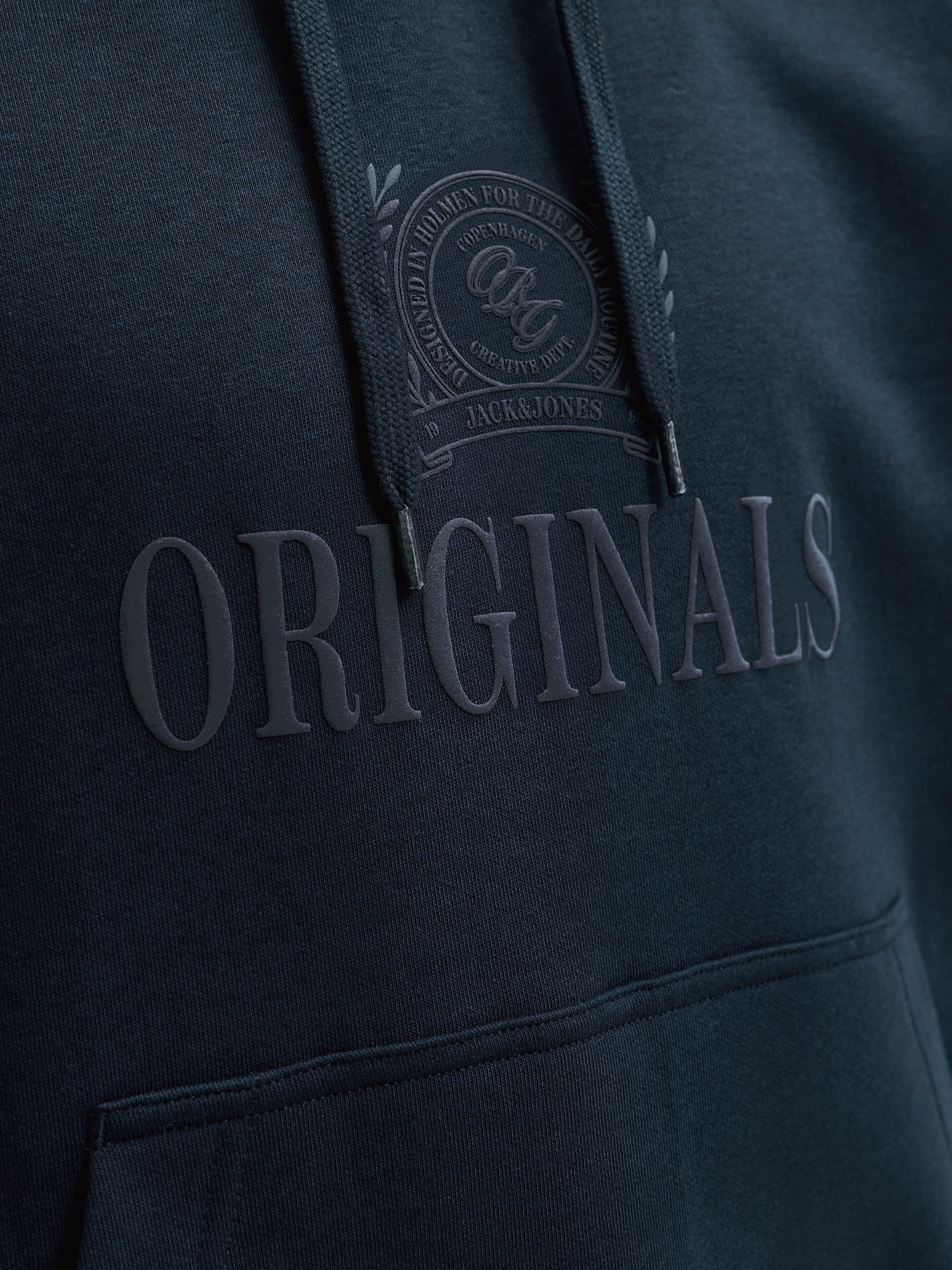 Jack & Jones Kapuzensweatshirt »JORFREDERIKSBERG MONOGRAM SWEAT HOOD SN«, Baumwollmischung, relaxed fit
