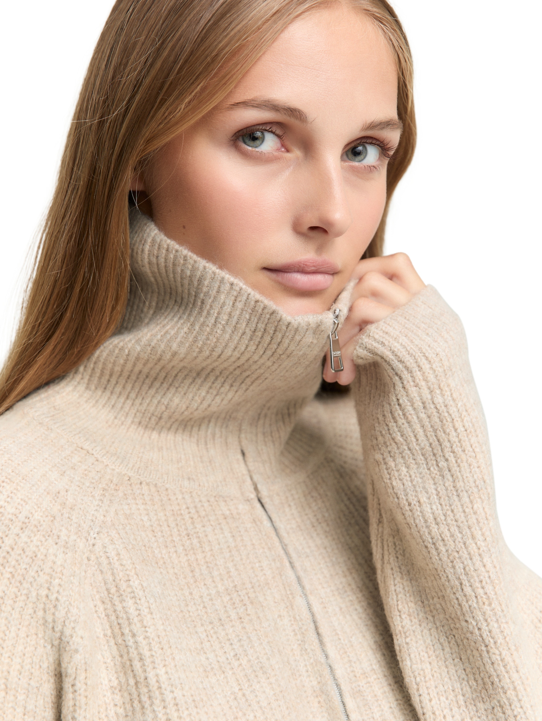 TOM TAILOR Denim Strickkleid mit Struktur