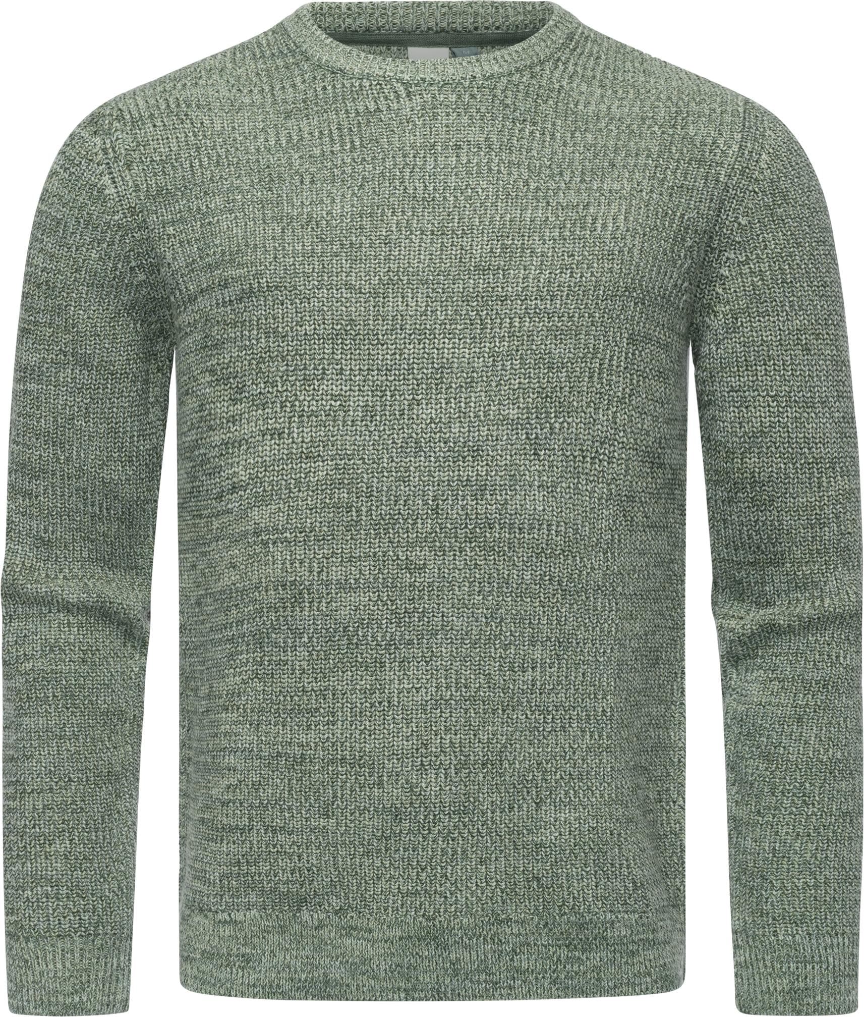 Ragwear Strickpullover "Aralt", stylischer Herren Sweatpullover mit Rippbün günstig online kaufen