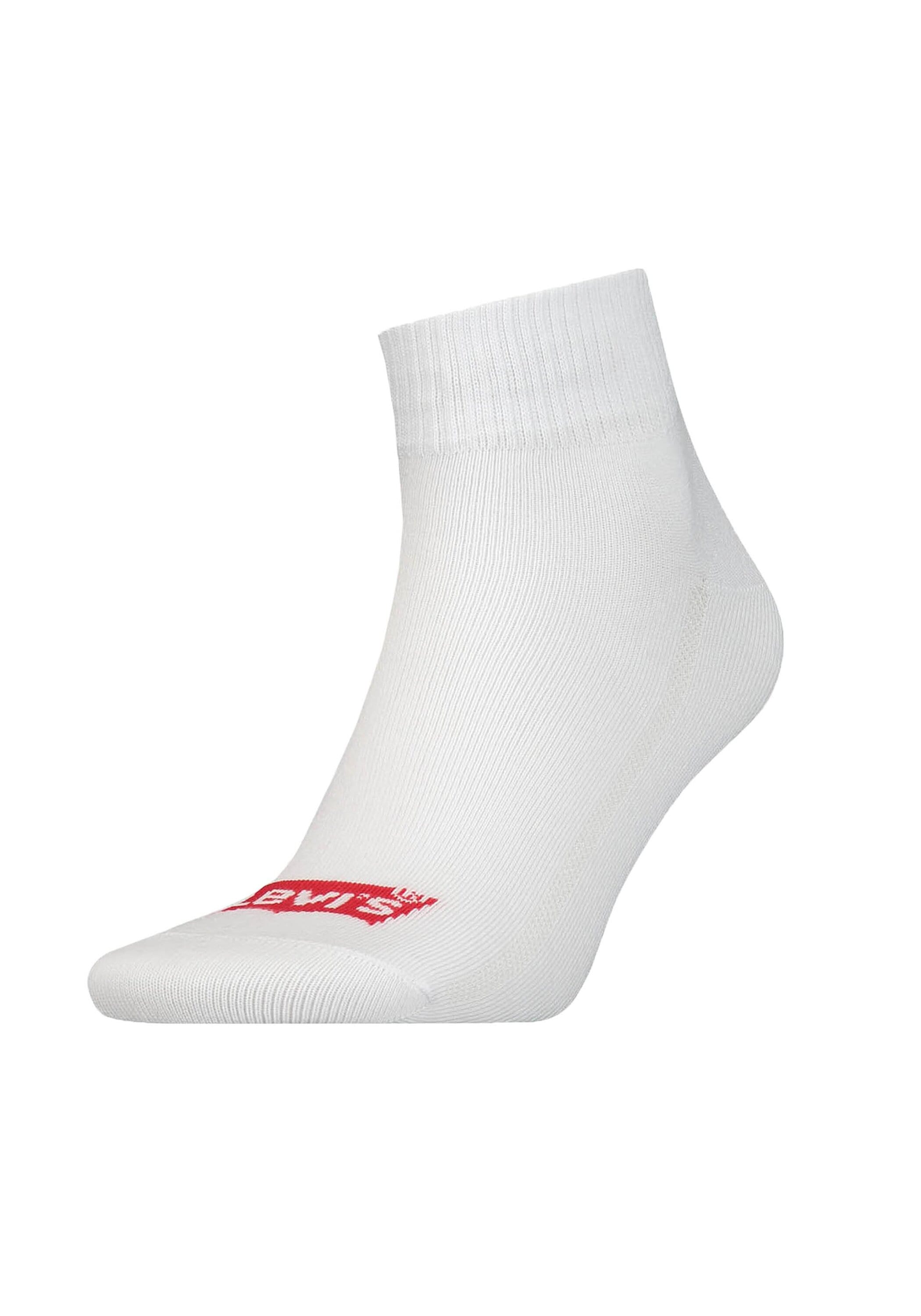 Levi's® Kurzsocken »Socken Mid Cut Batwing Logo Recycled Cotton 3P 3er Pack« 3 Paar tlg.