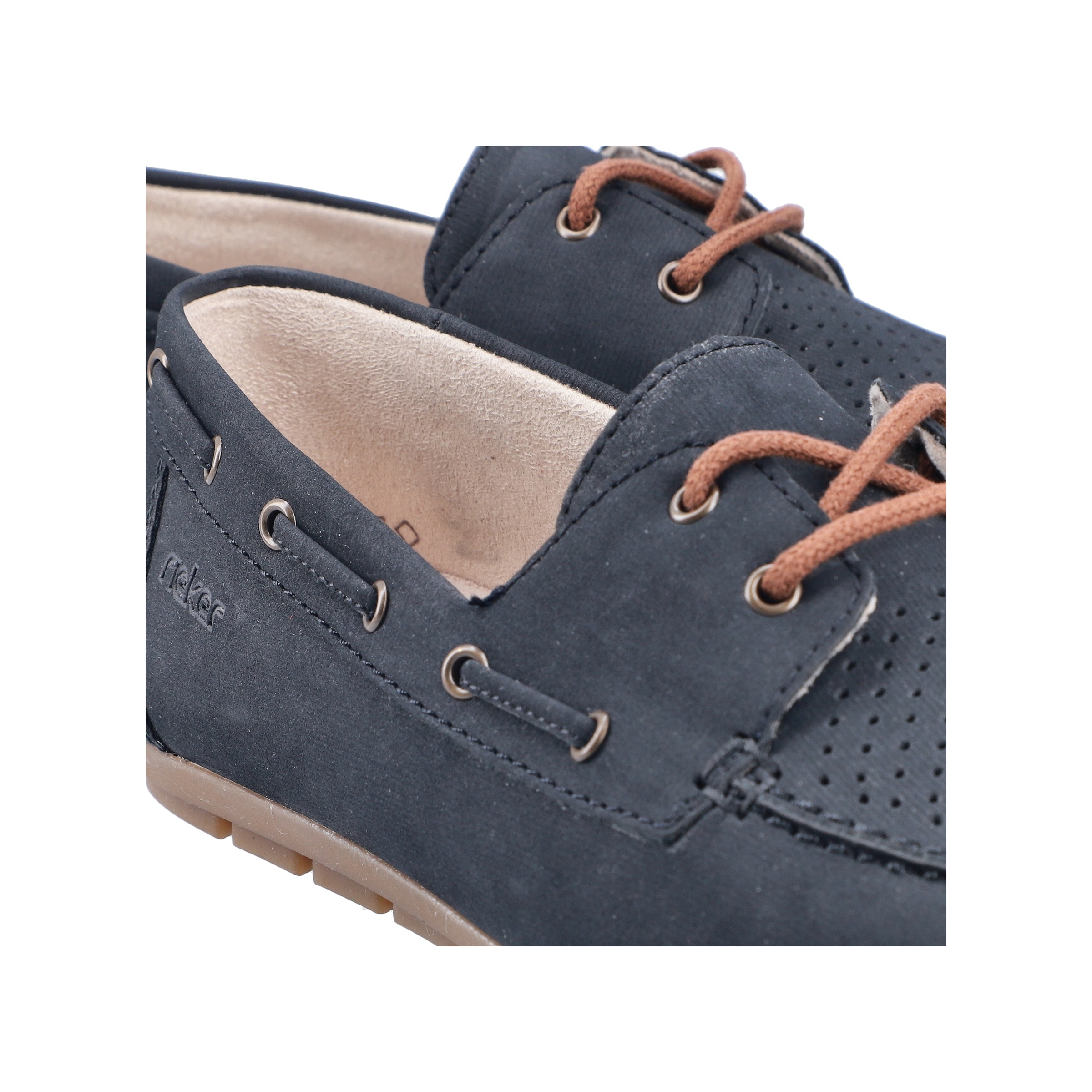 Rieker Bootsschuh Mokassin, Schnürschuh, Halbschuh mit weicher Innensohle günstig online kaufen