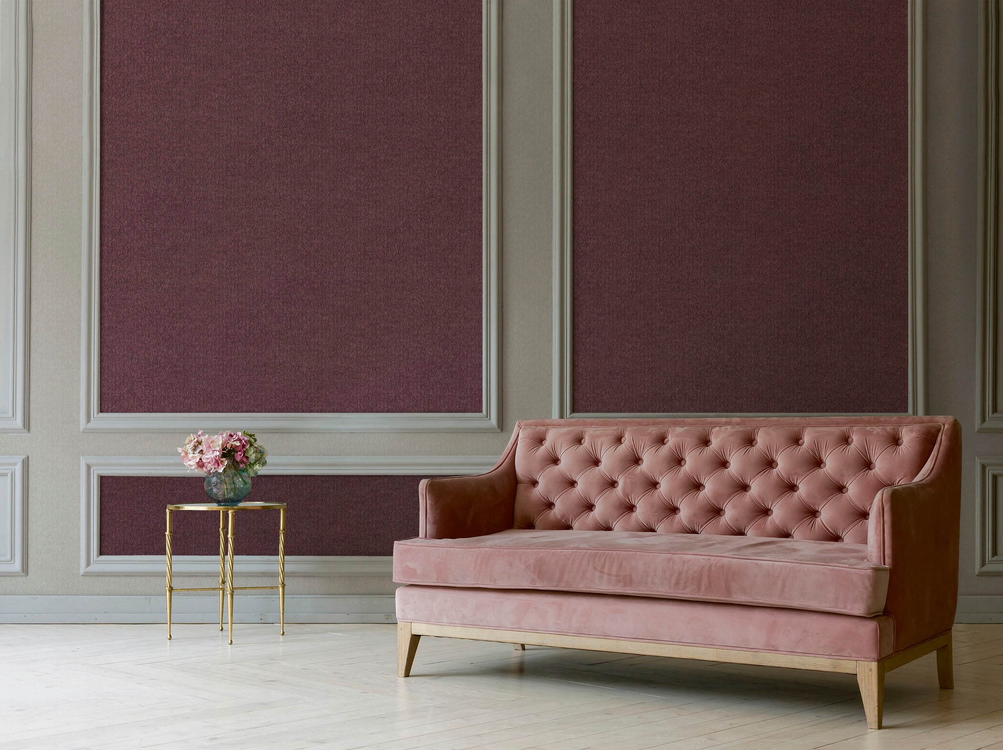 living walls Vliestapete »Mata Hari«, Glitzermuster-Minimalmuster-glänzend, Uni Tapete Muster Tapeten Wohnzimmer Schlafzimmer Küche Türkis modern