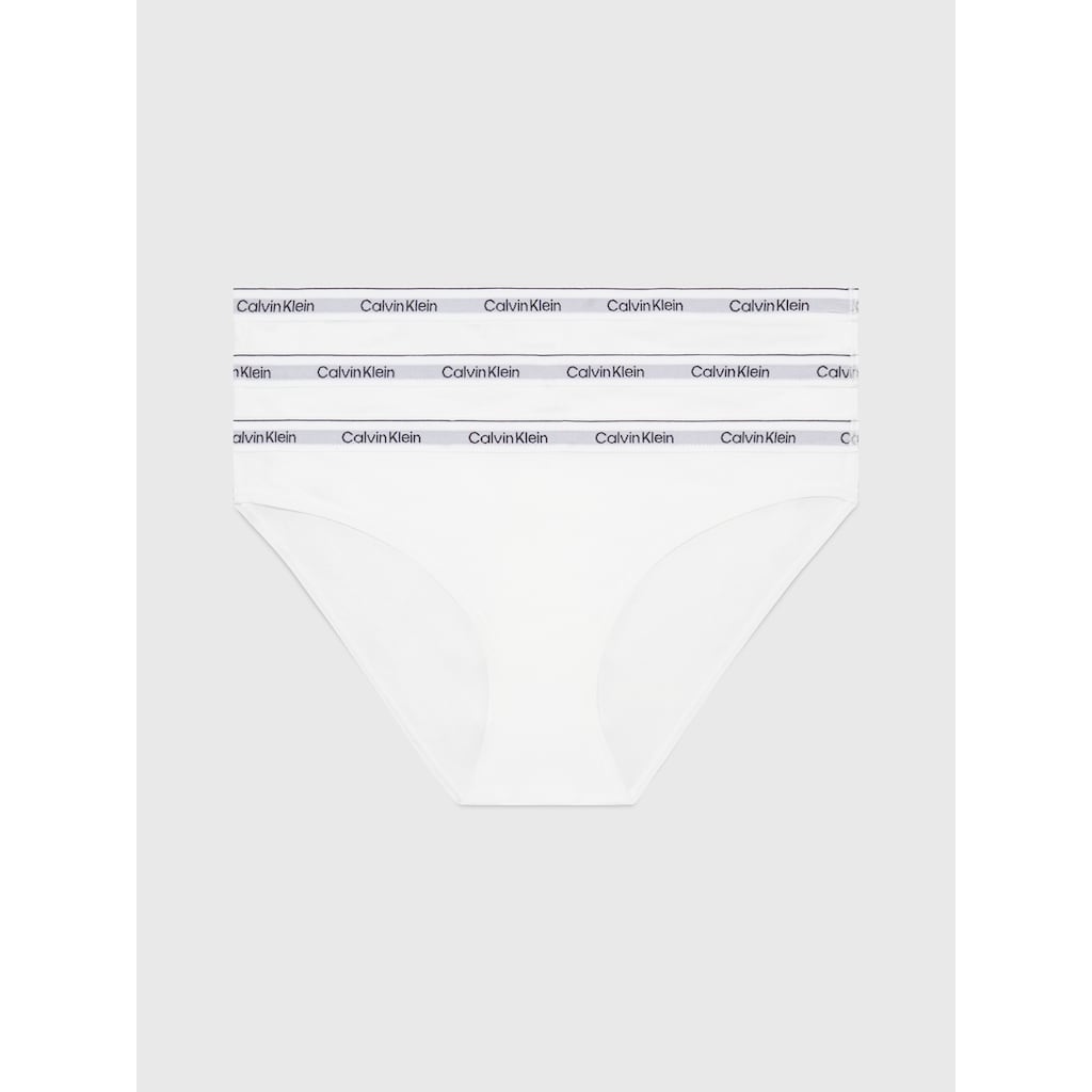 Calvin Klein Underwear Bikinislip »3 PACK BIKINI (LOW-RISE)«, (Packung, 3 St., 3er-Pack), mit Logobund