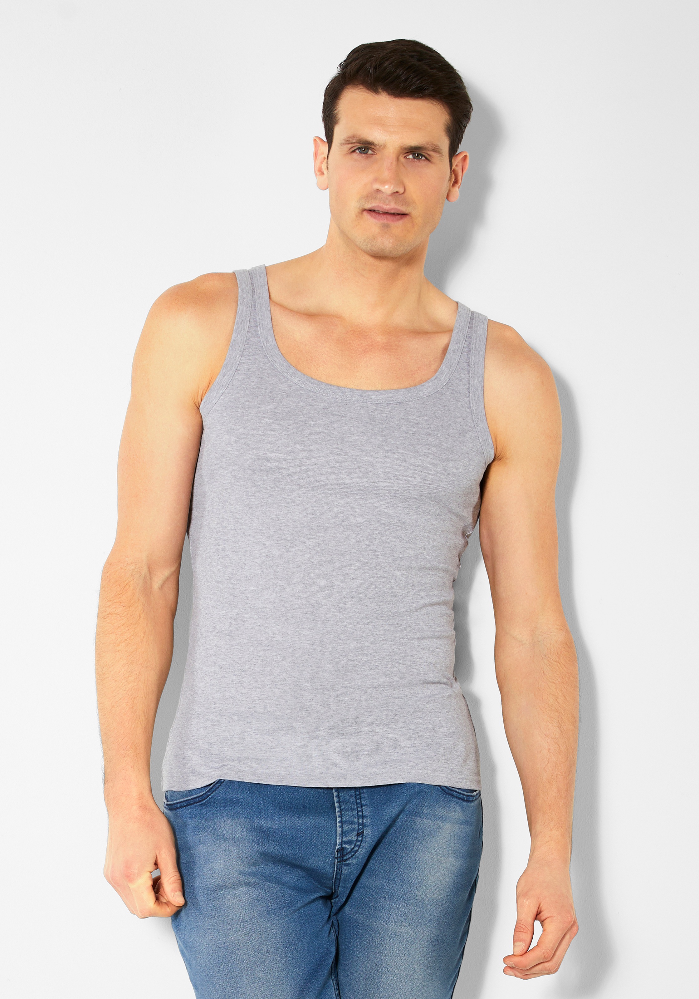 H.I.S Tanktop Packung, 2 Stk. tlg. schlichtes Basic, auch zum Unterziehen günstig online kaufen