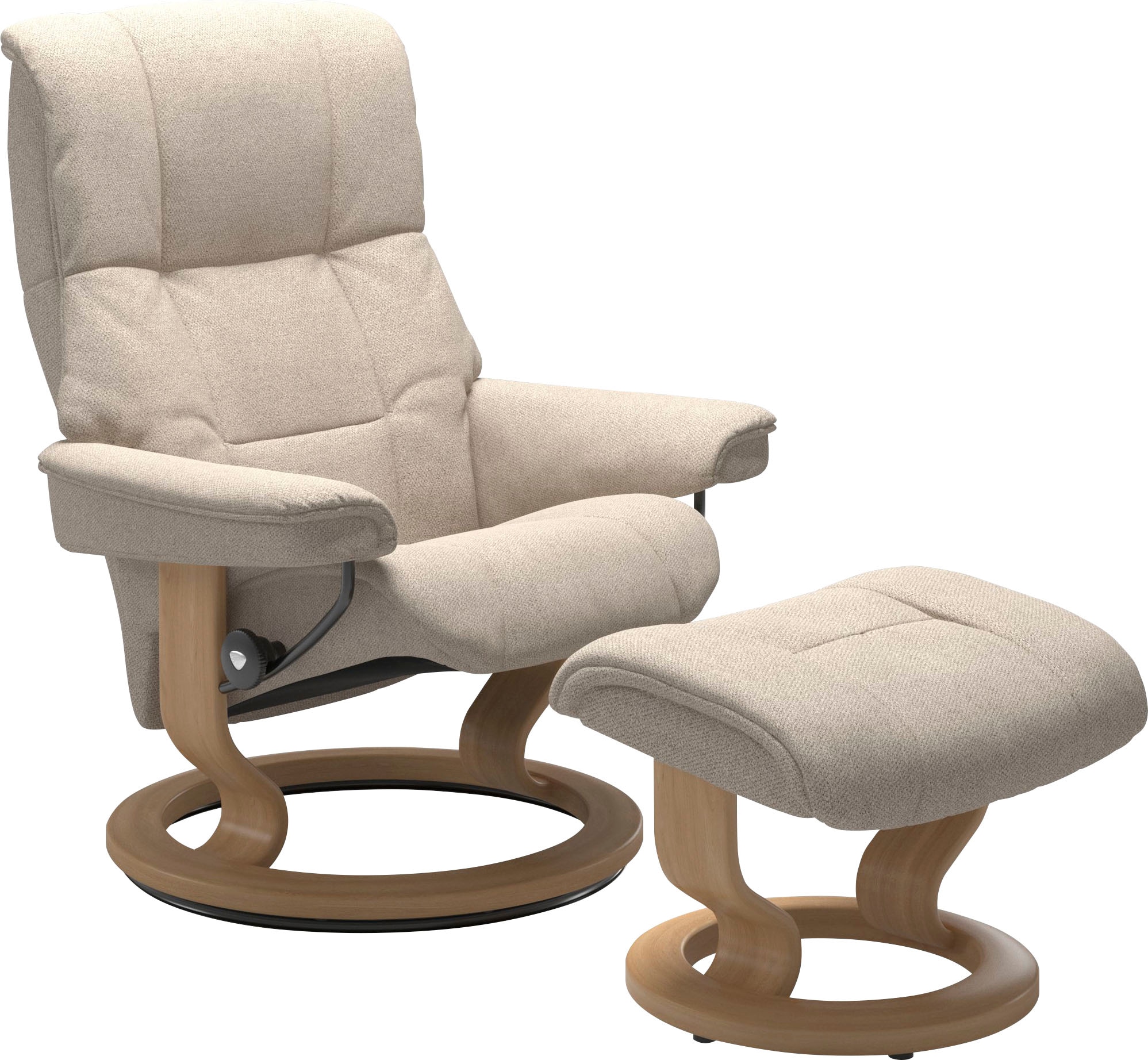 Stressless Fußhocker "Mayfair", mit Classic Base, Gestell Eiche