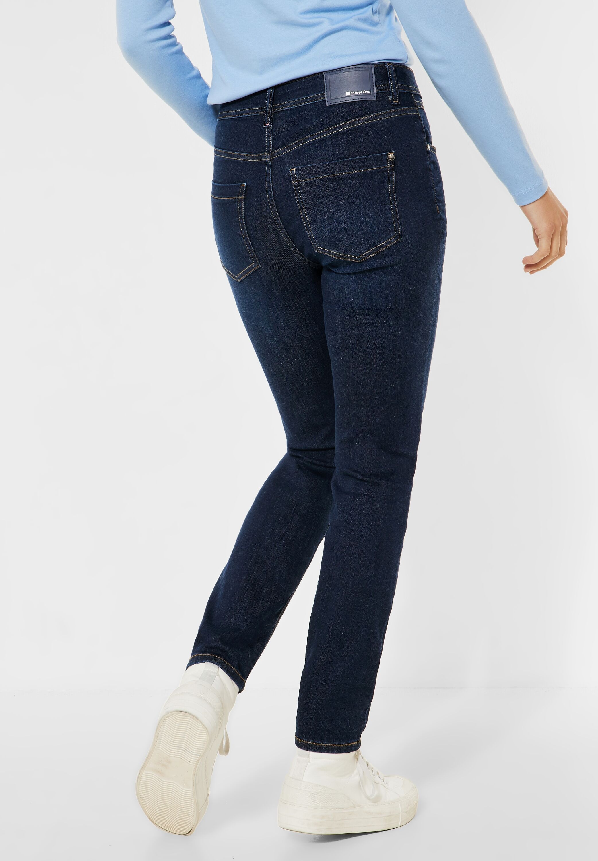 STREET ONE Slim-fit-Jeans, Style BAUR 4-Pocket | kaufen