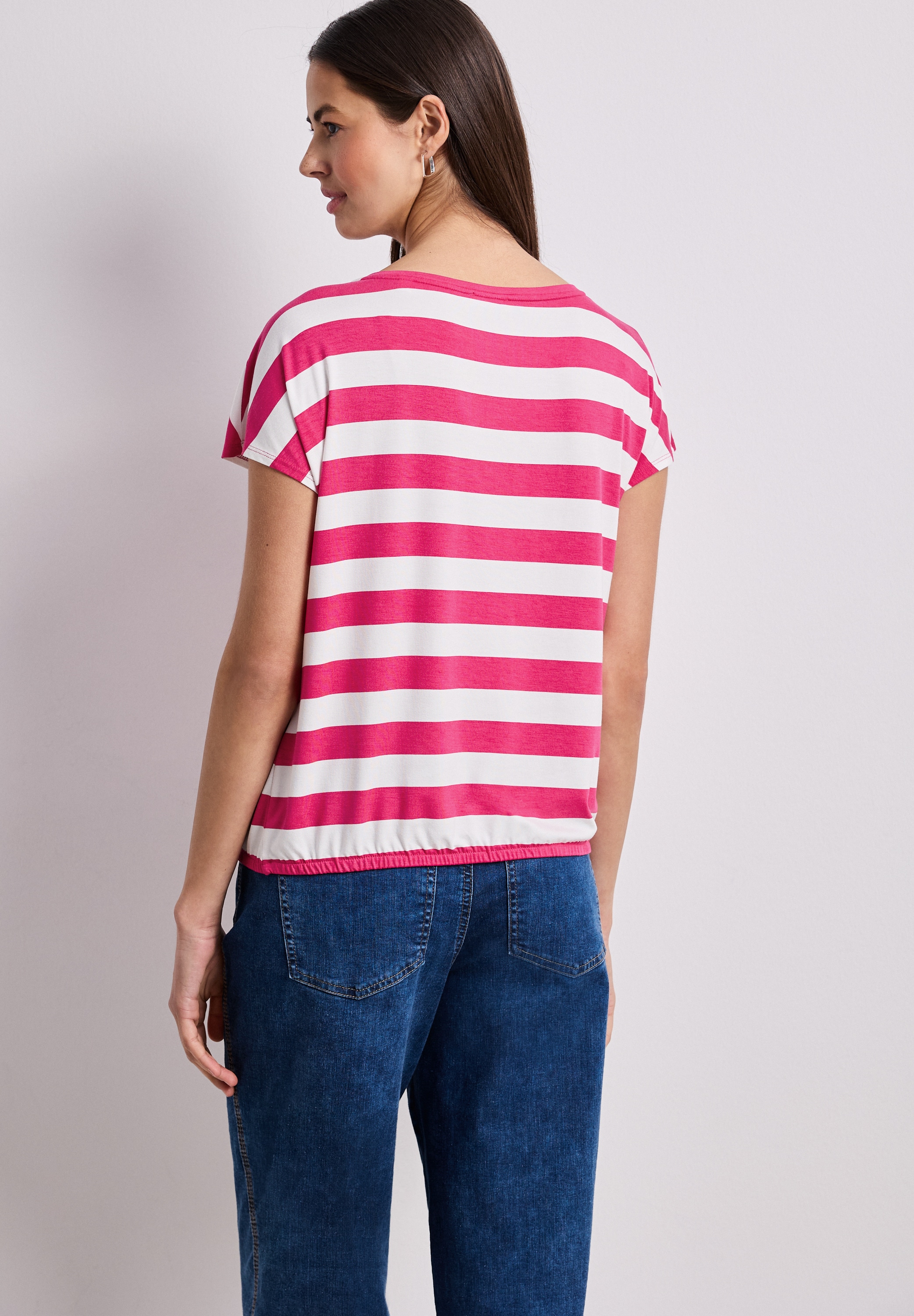 STREET ONE T-Shirt im Streifendesign