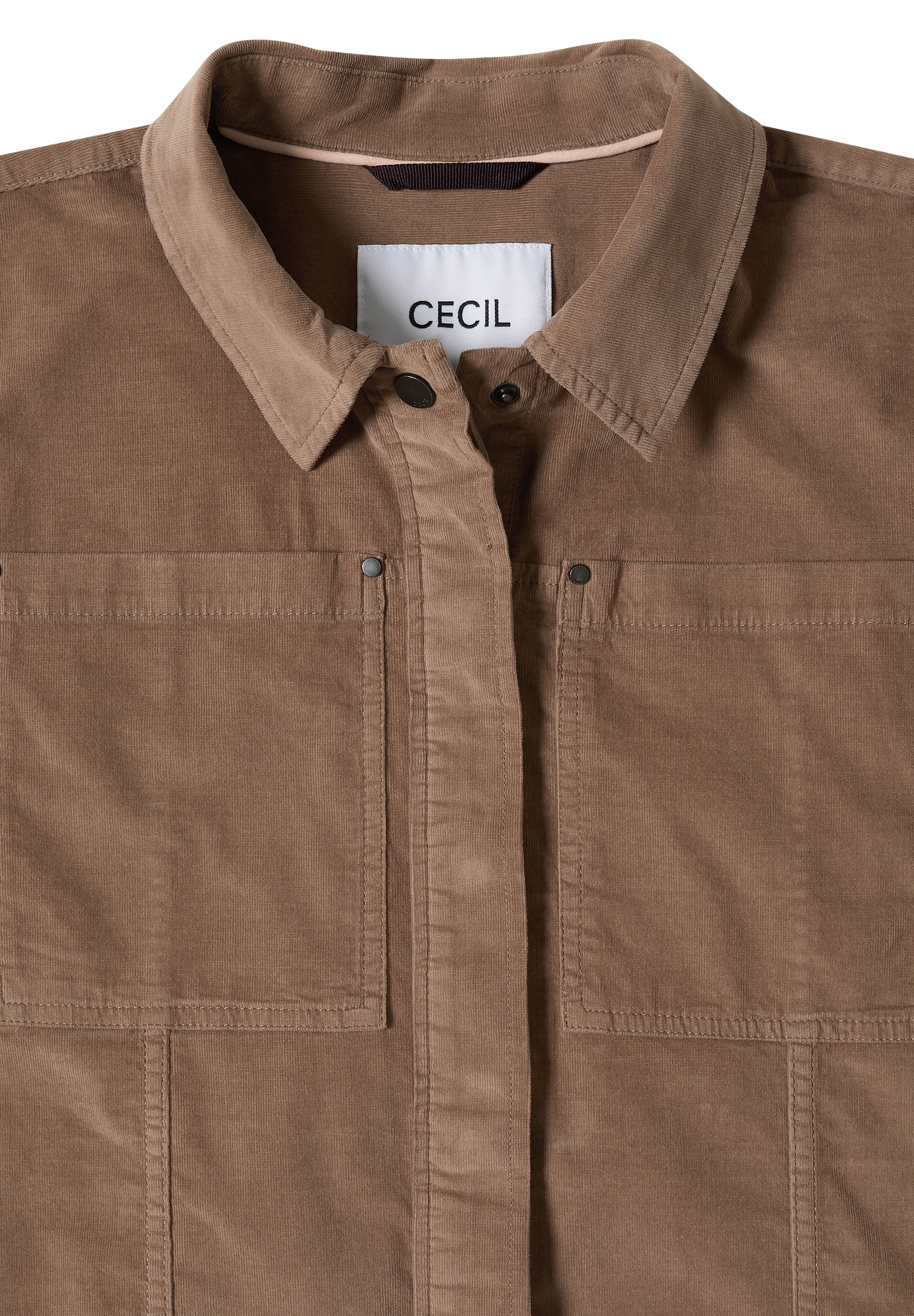 Cecil Kurzjacke ohne Kapuze in Cord-Optik