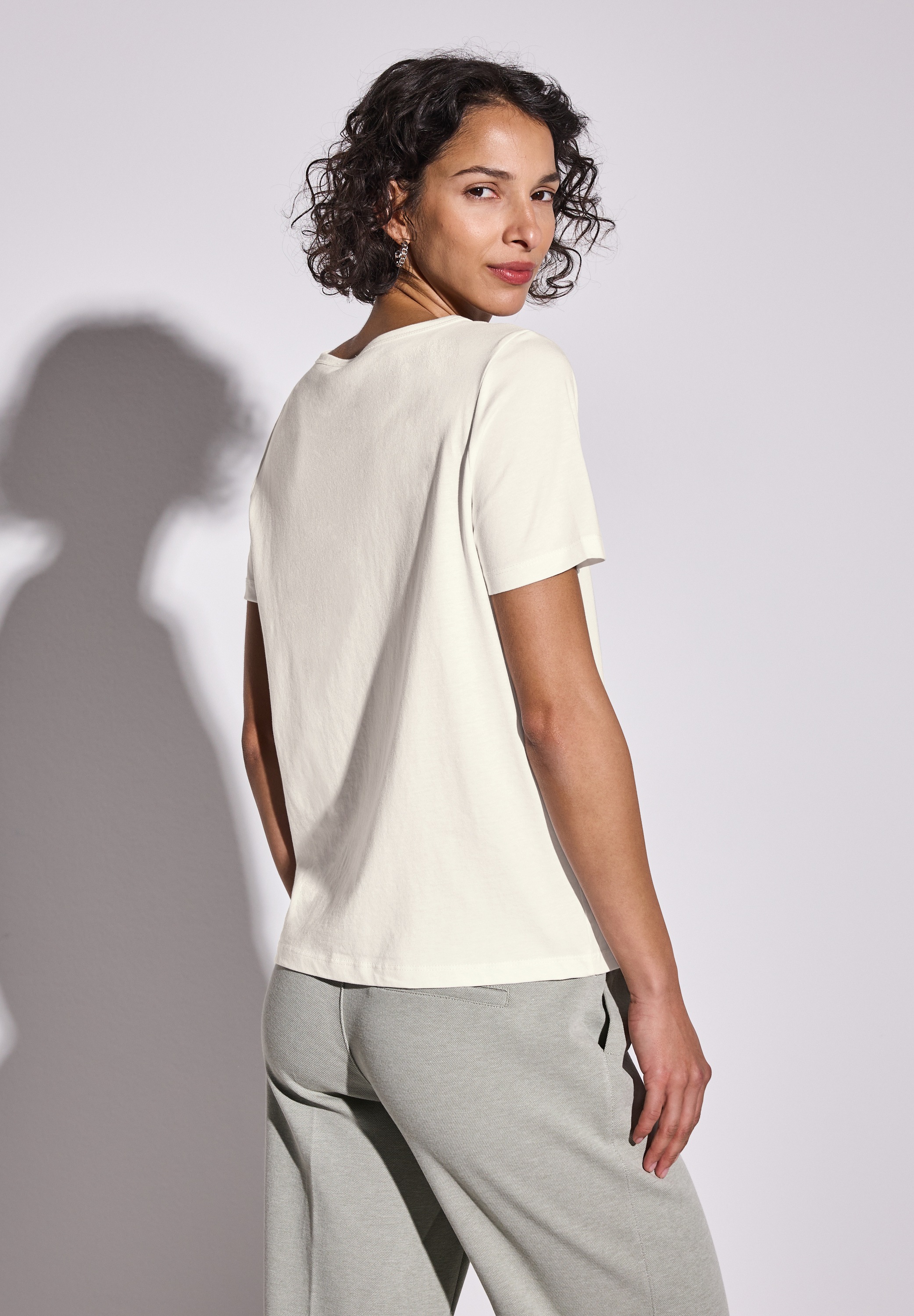 STREET ONE Print-Shirt, mit Rundhalsausschnitt günstig online kaufen