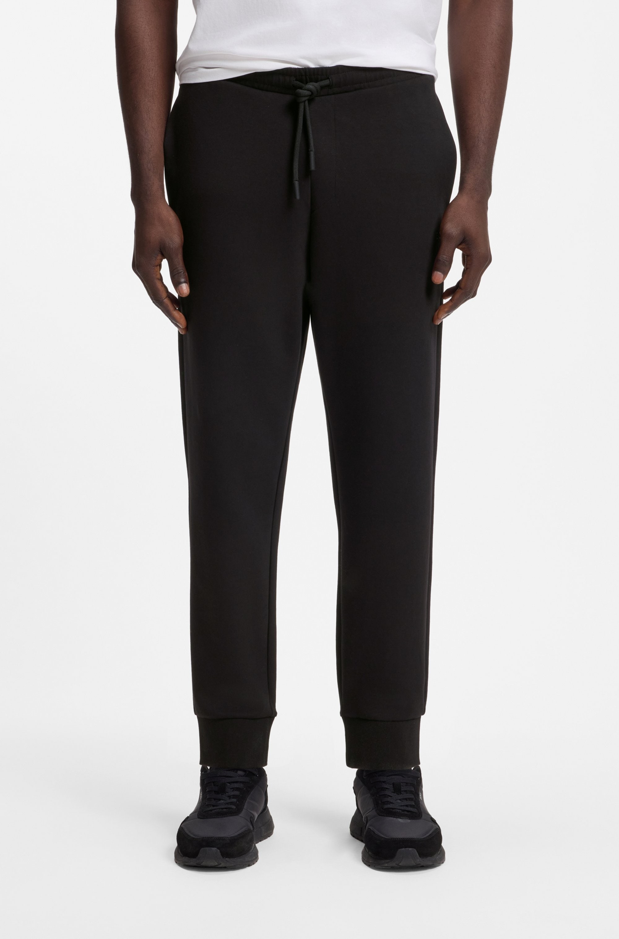 BOSS GREEN Jerseyhose "Hadiko" Reguläre Passform mit elastischem Bund und Eingrifftaschen