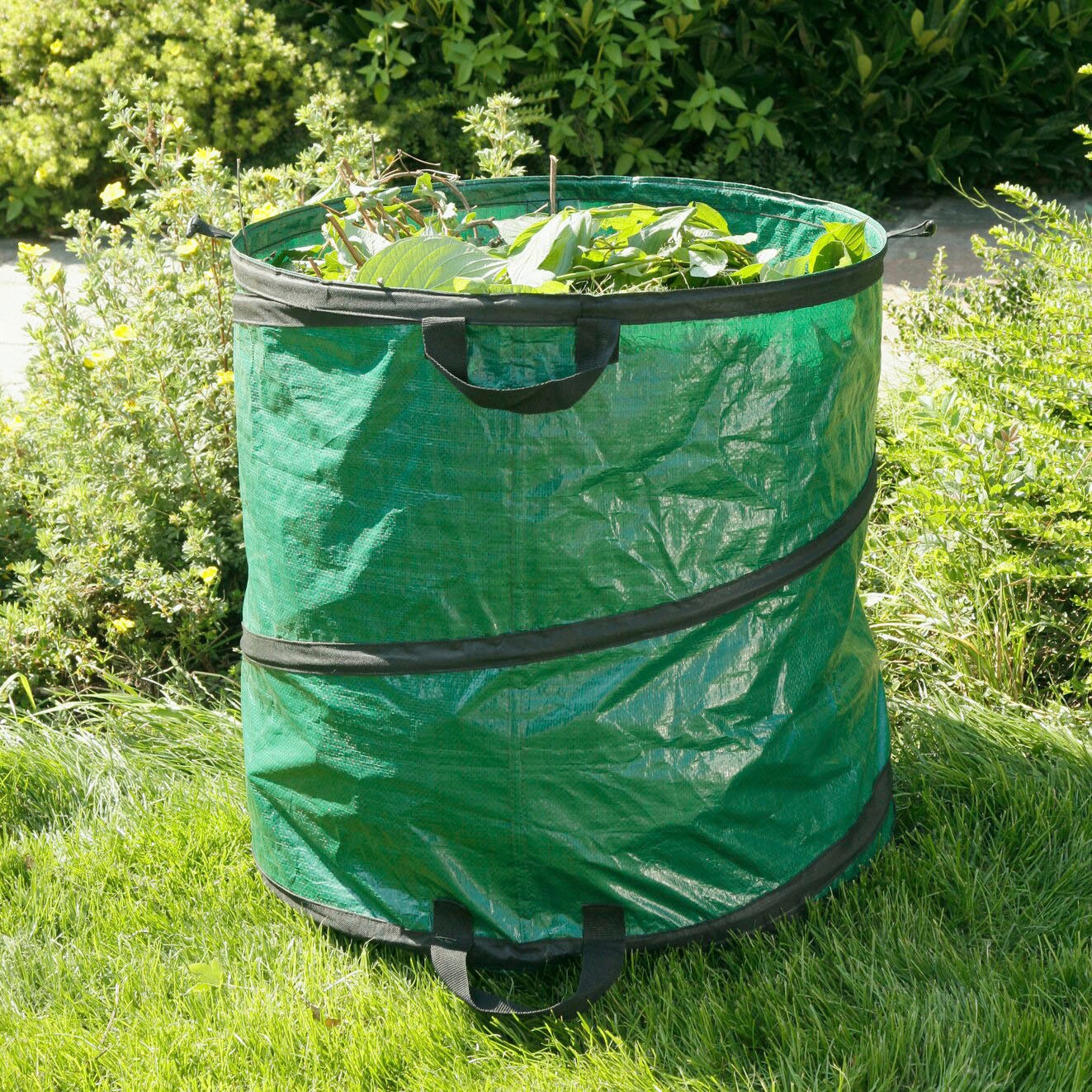 Windhager Gartensack »POPUP«, selbststehender Gartenabfallsack, Springsack