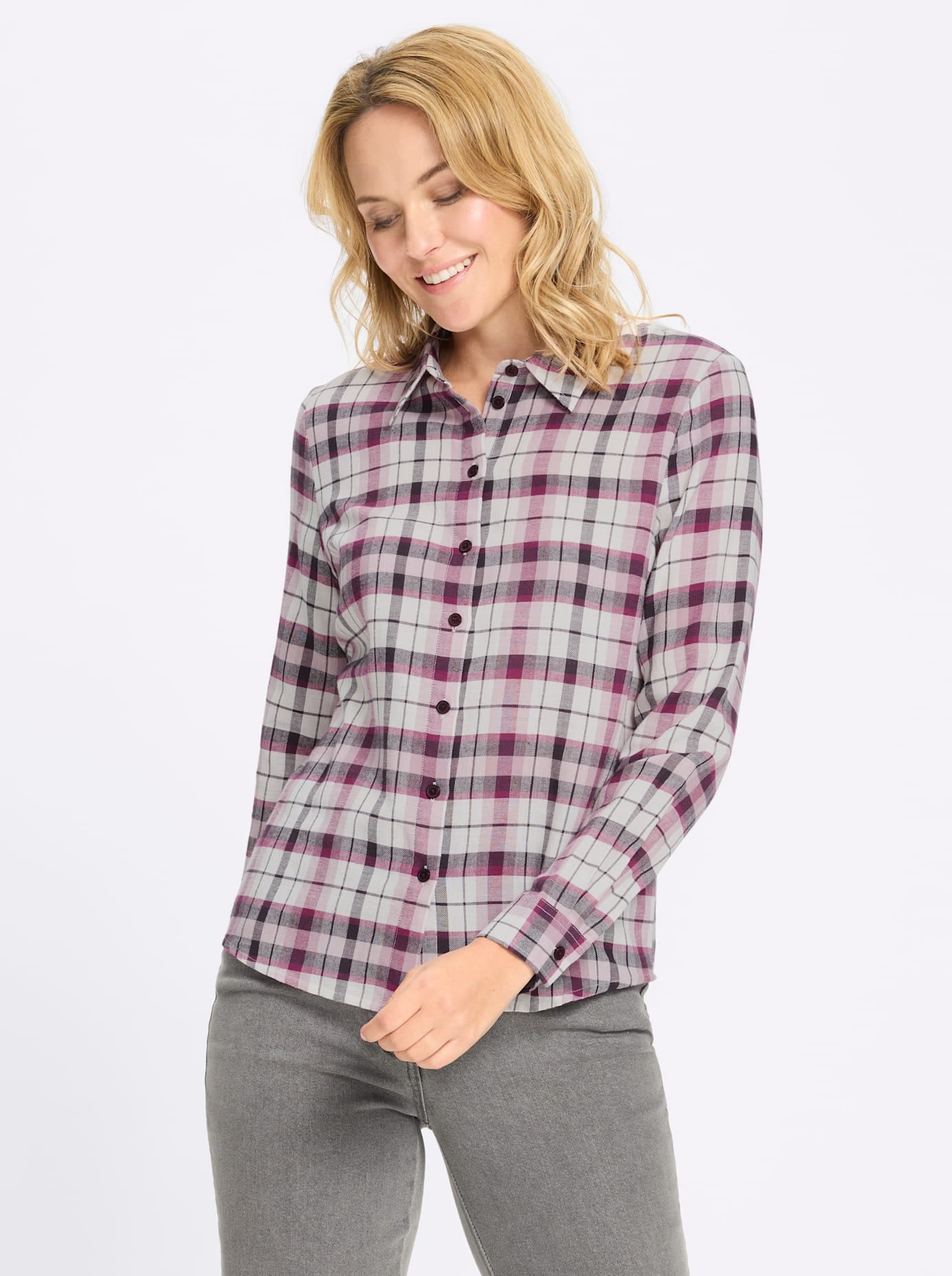 Classic Basics Flanellbluse