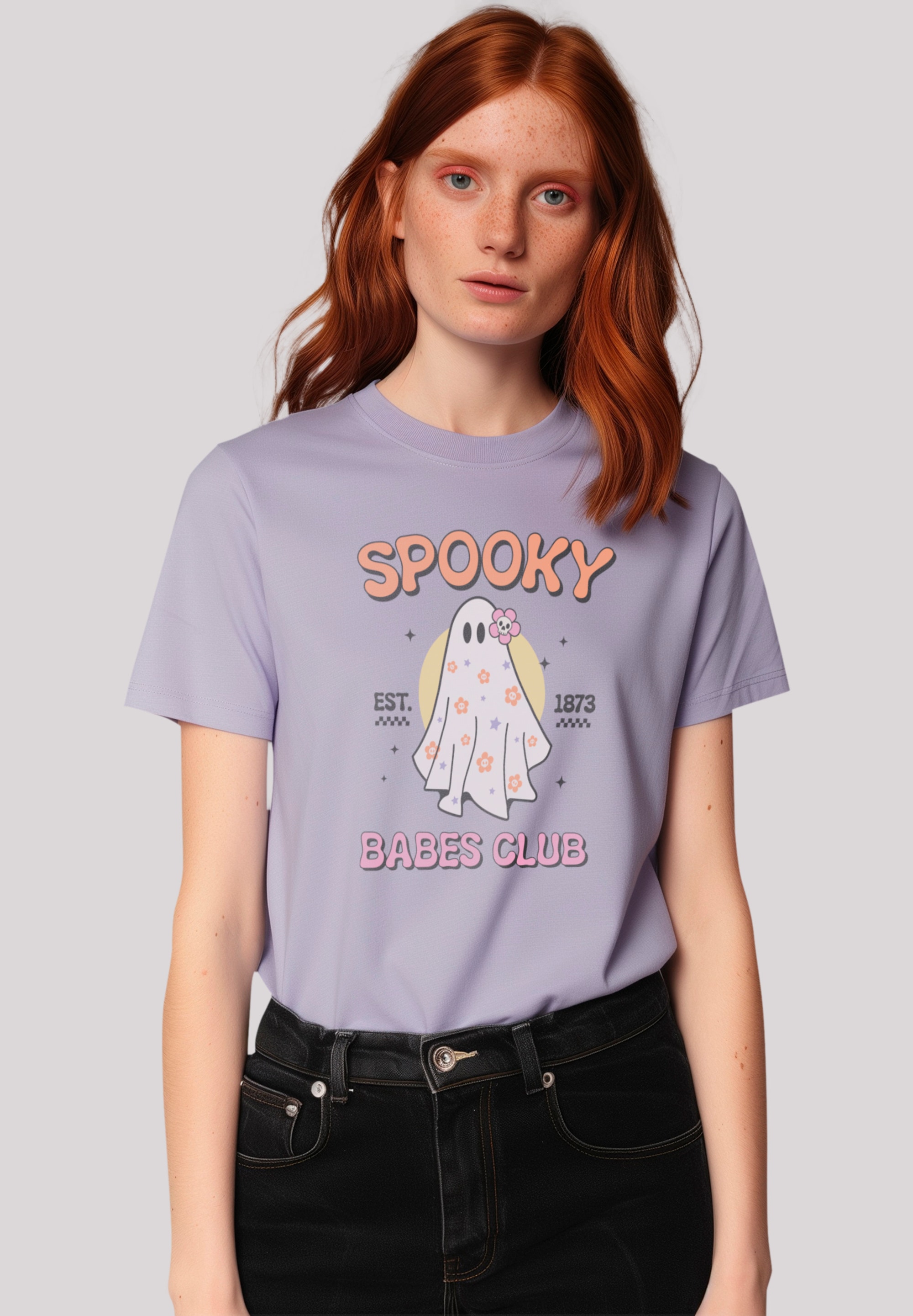 F4NT4STIC T-Shirt "Retro Halloween Spooky Babes Club", Premium Qualität, Ha günstig online kaufen