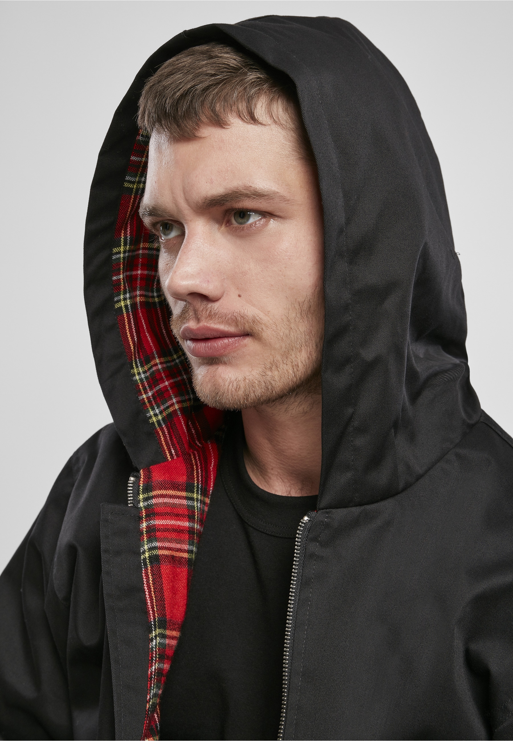 Brandit Allwetterjacke »Brandit Herren Hooded Lord Canterbury Jacket« 1 Stk. tlg. mit Kapuze