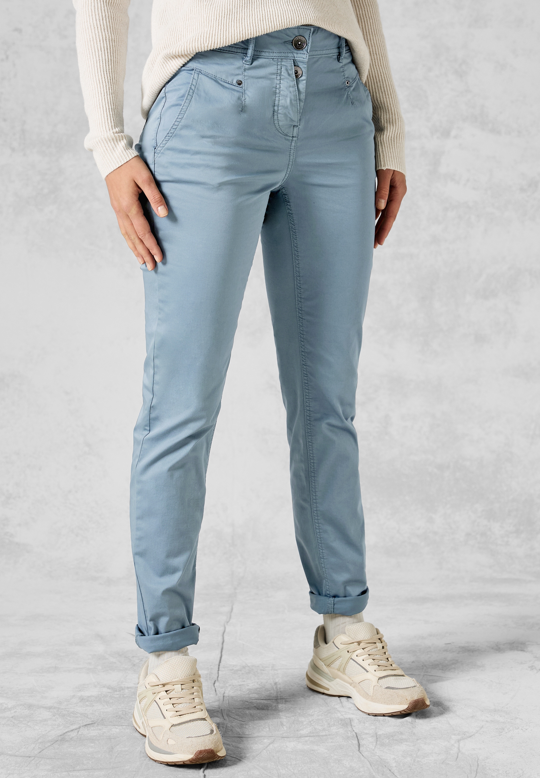 Boyfriend-Hose, 4-Pocket Style