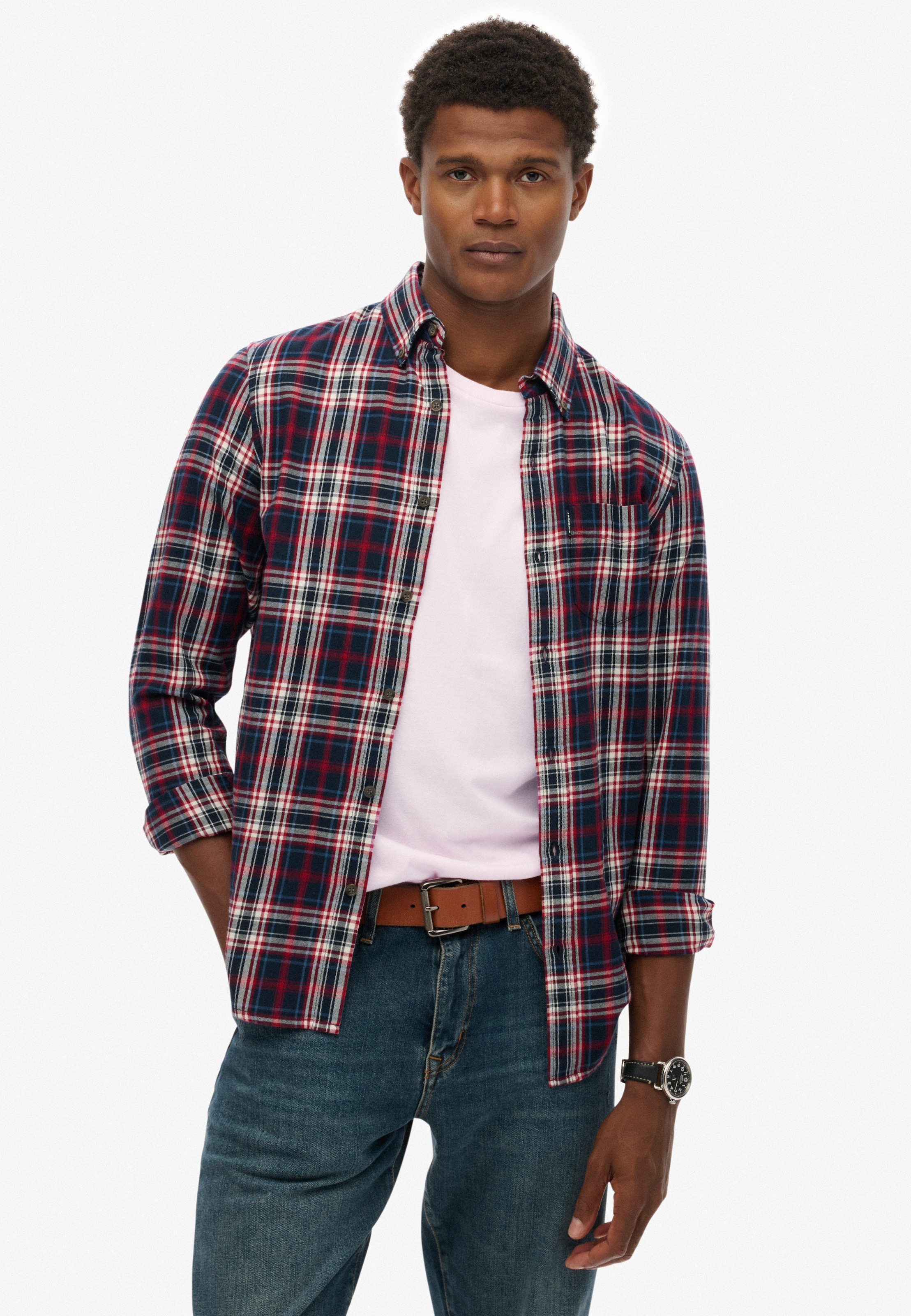 Superdry Langarmhemd "VINTAGE CHECK SHIRT" günstig online kaufen
