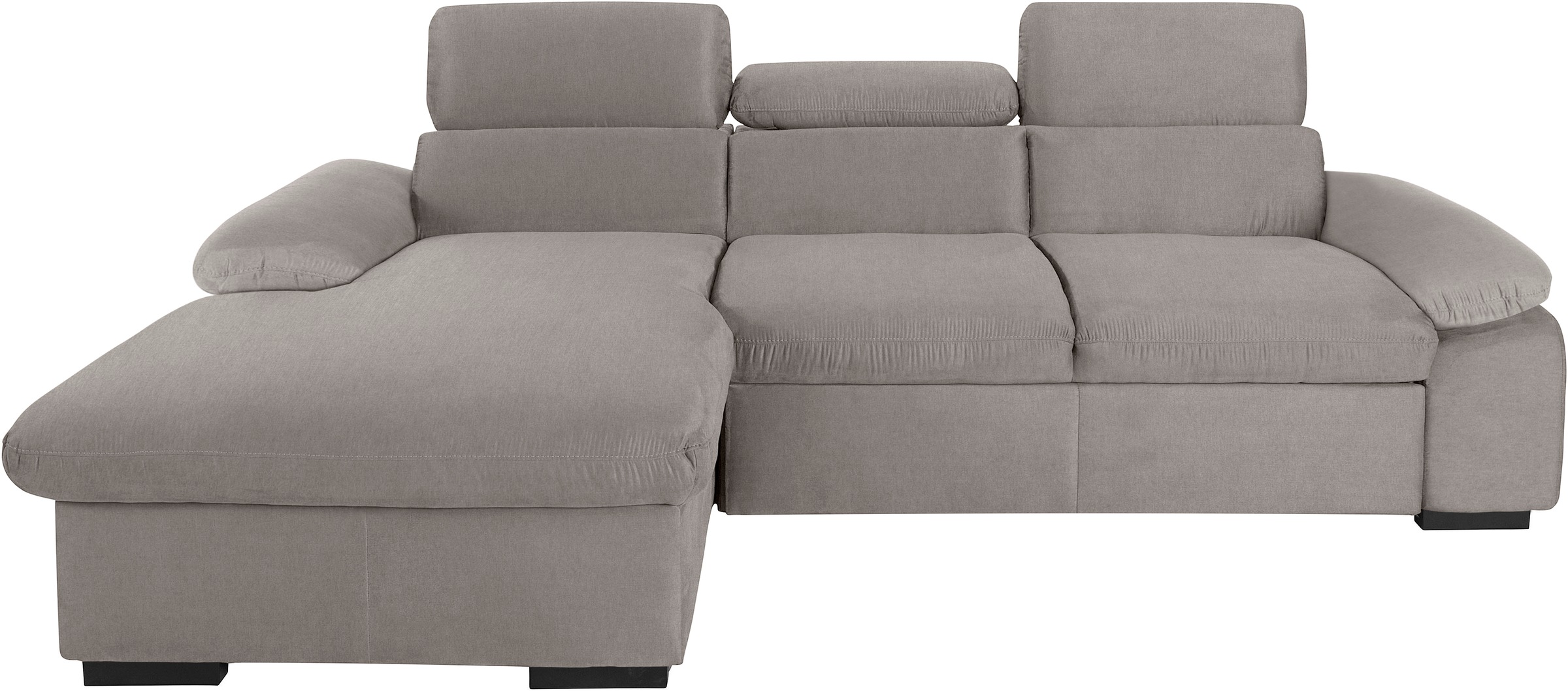 COTTA Ecksofa "Lola L-Form mit Kopfteilfunktion & Hocker", (Set, mit Hocker günstig online kaufen