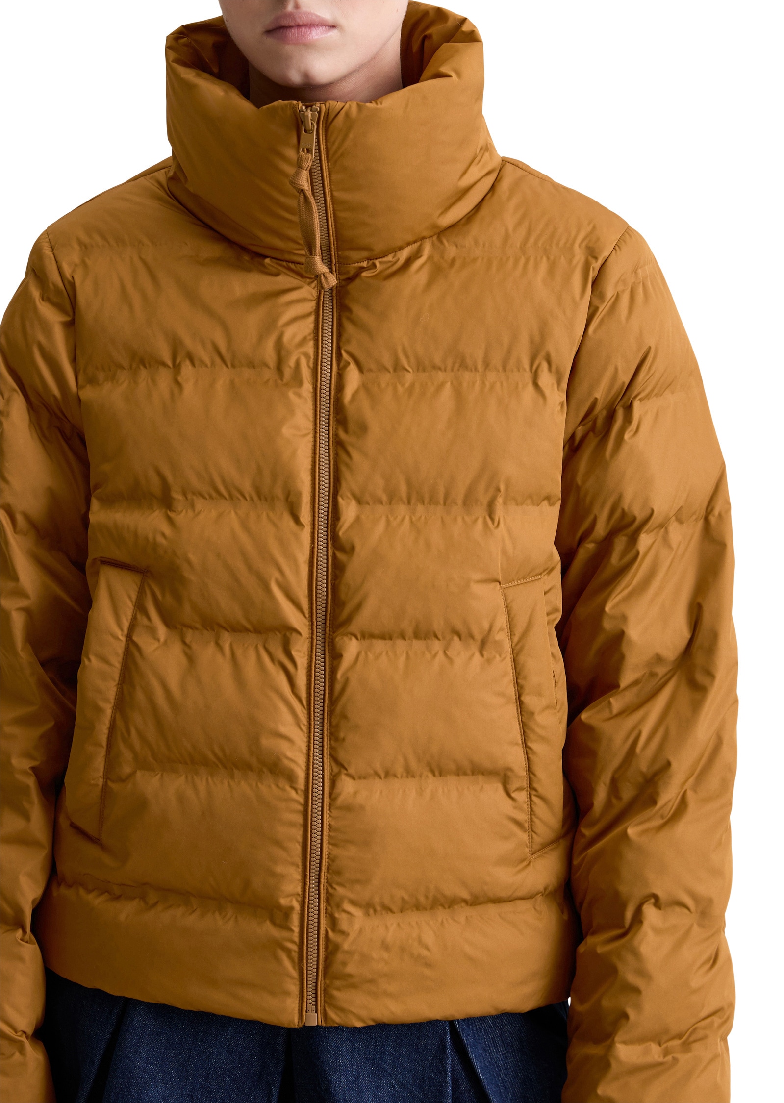 Marc O'Polo DENIM Outdoorjacke »mit wasserabweisender Oberfläche« ohne Kapuze