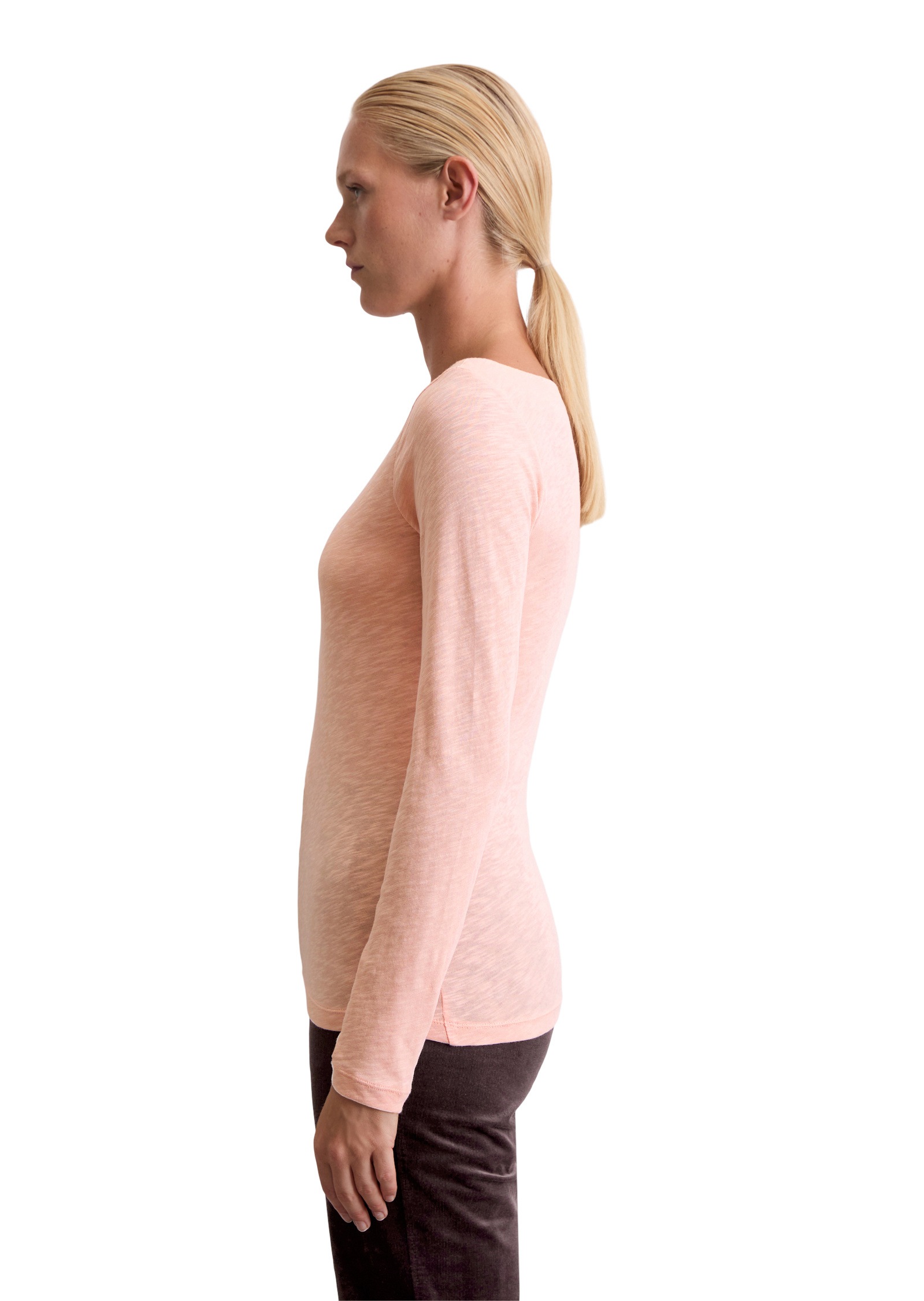 Marc OPolo Langarmshirt "aus Organic Cotton-Qualität" günstig online kaufen
