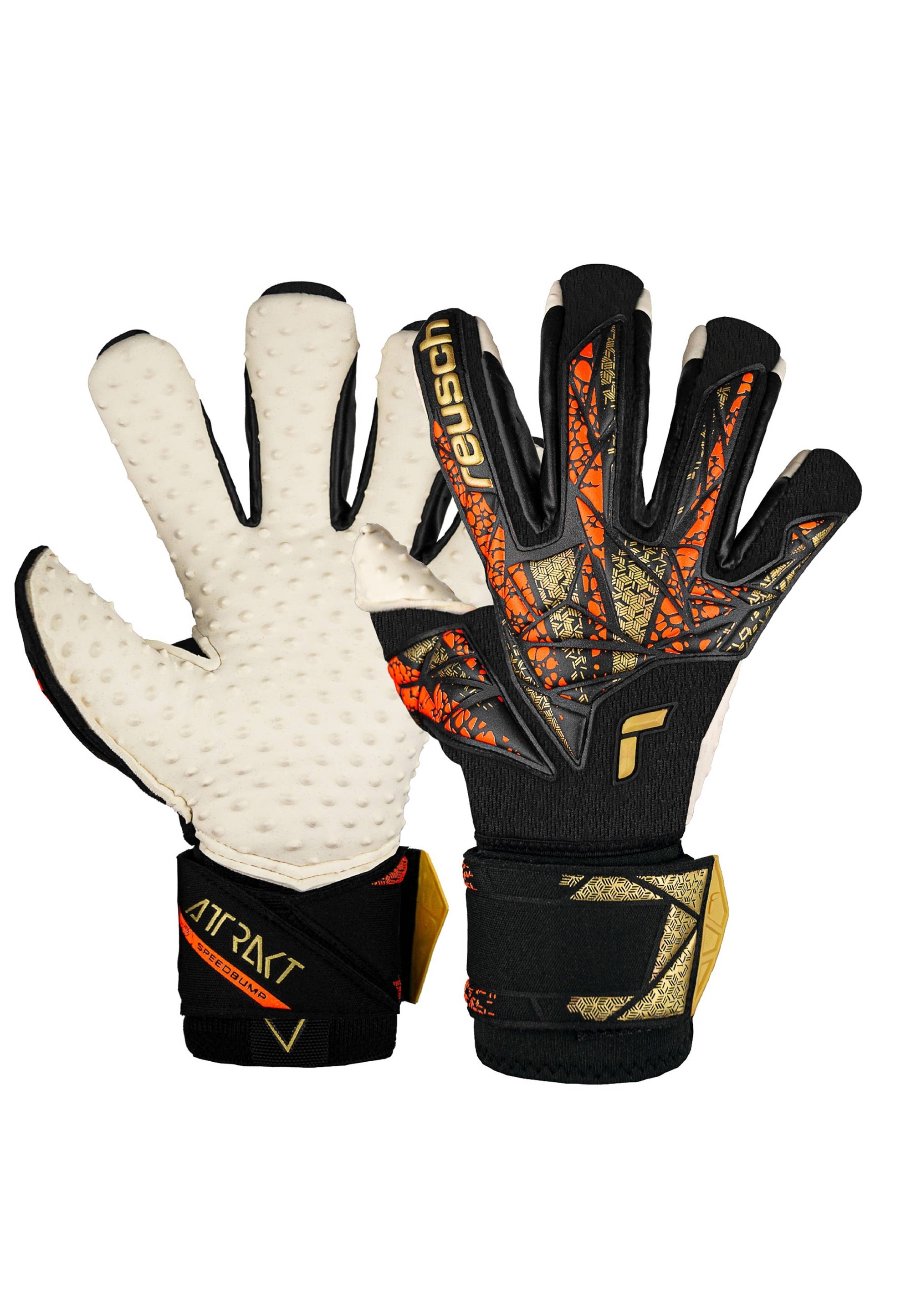 Reusch Torwarthandschuhe "Attrakt SpeedBump Ortho-Tec", mit Evolution Negat günstig online kaufen