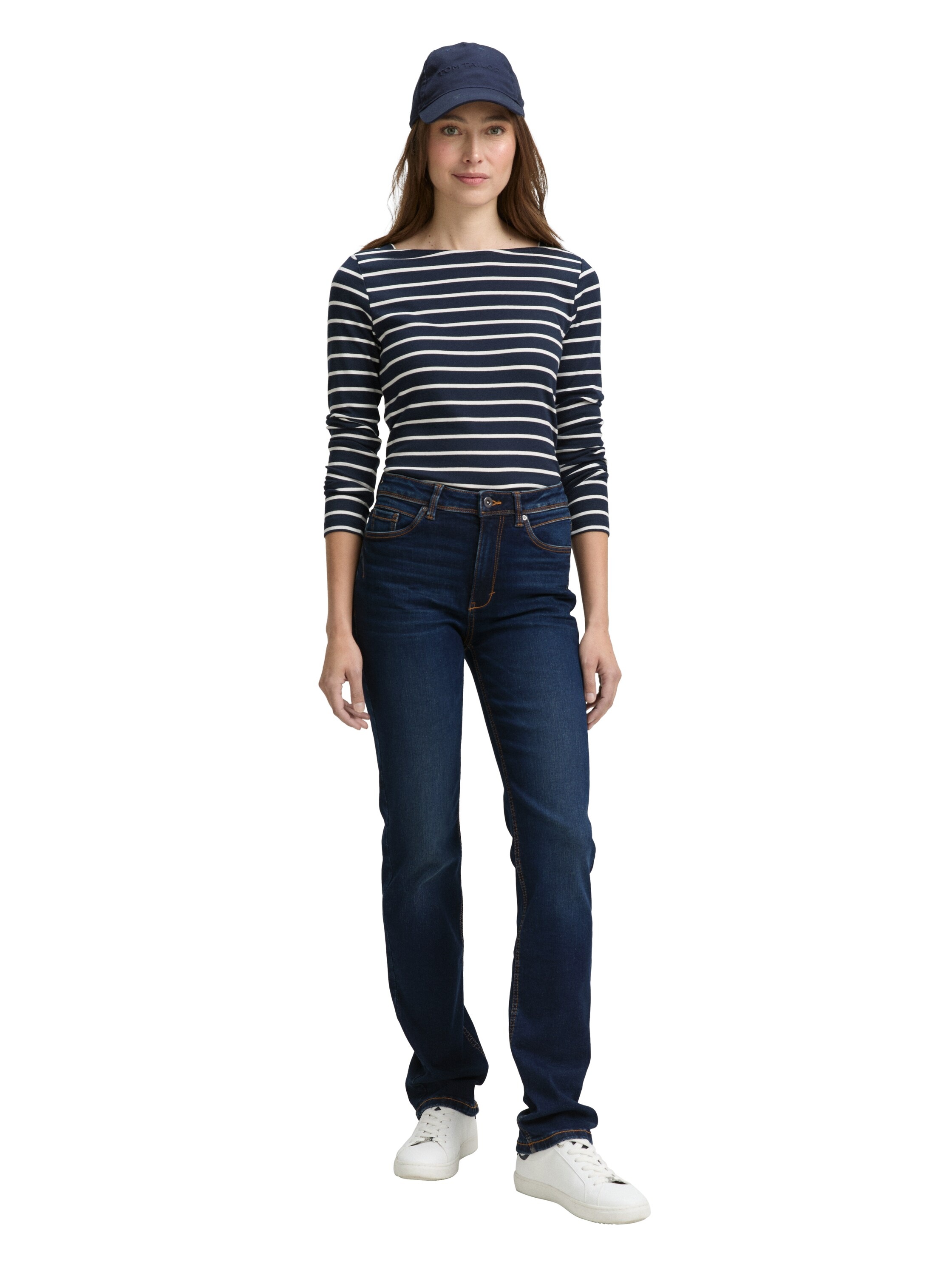 Tom Tailor Pantalon 1047852 Elva Clean Dark Stone Blue Denim 28 Femme 3