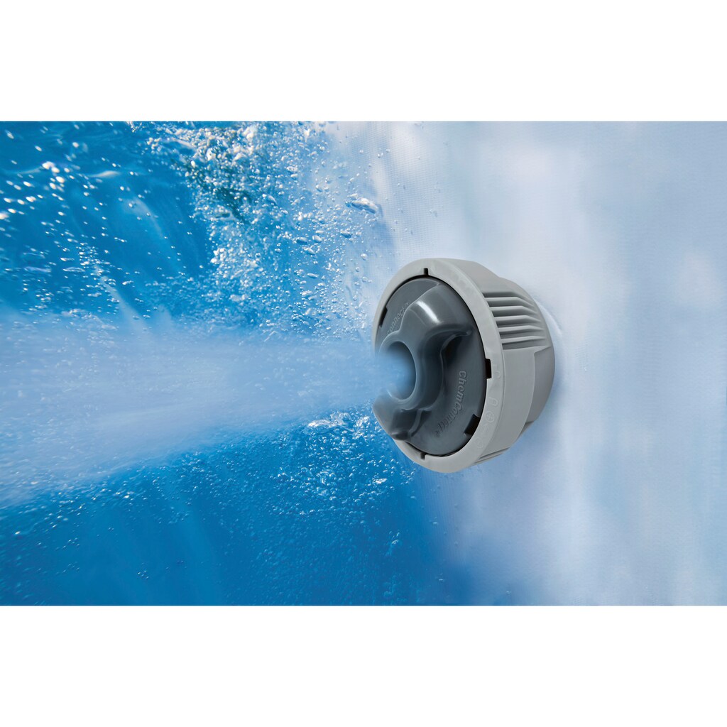 Bestway Whirlpool »LAY-Z-SPA®«, ECO WLAN-Whirlpool Budapest AirJet™ Ø 196 x 66 cm, rund