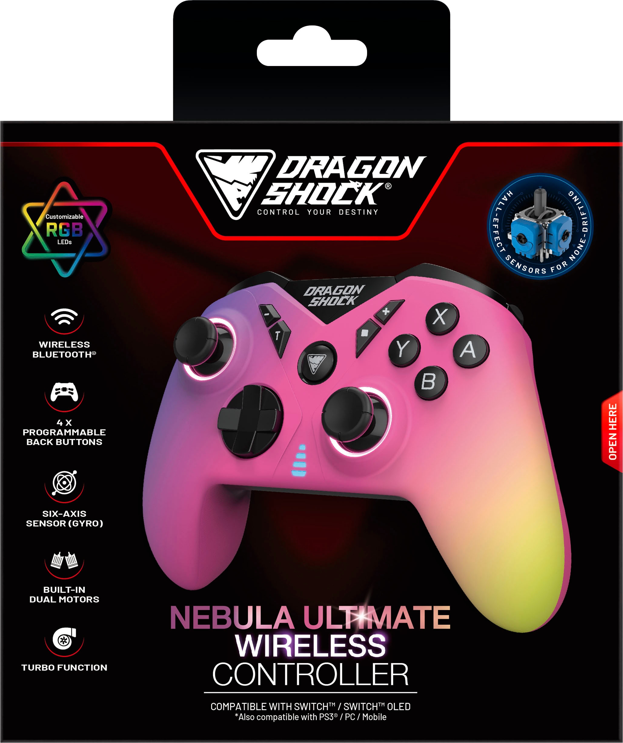 DRAGONSHOCK Controller »Nebula Pro Wireless für Nintento Switch«