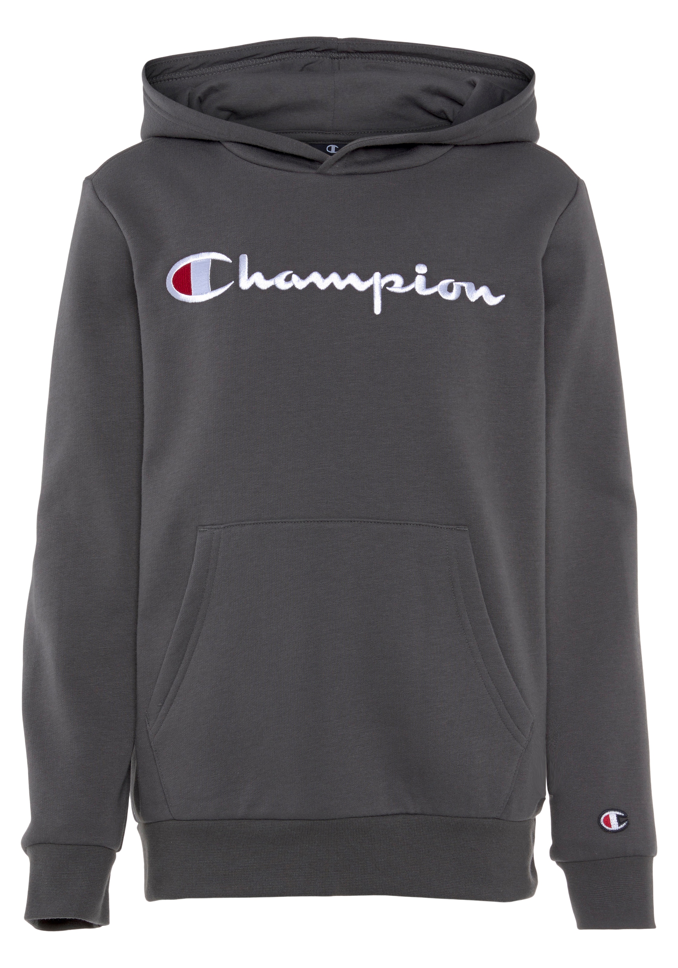 Champion Sweatshirt »Classic Hooded Sweatshirt large Logo - für Kinder« ▷  für | BAUR