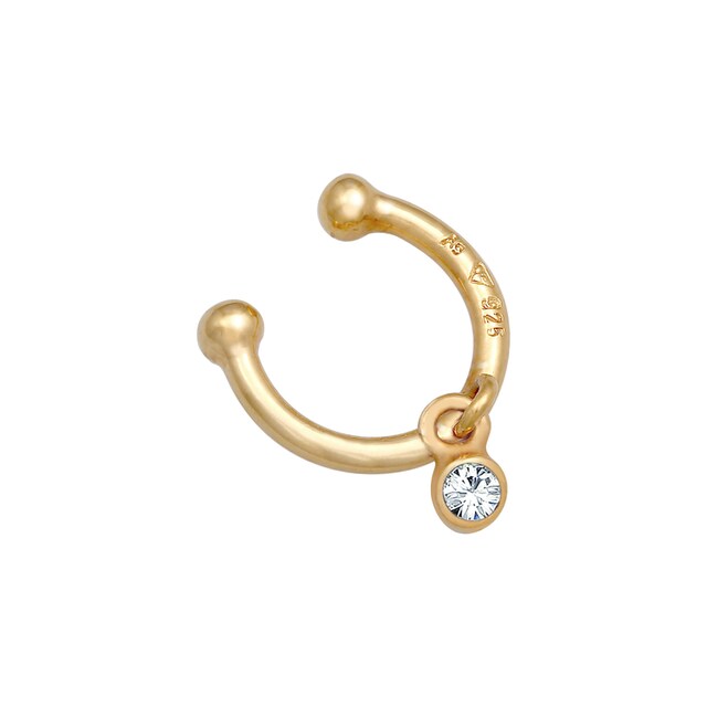 Elli Single-Ohrhaken »Earcuff Kugel Kristall Elegant 925 Silber« online  bestellen | BAUR